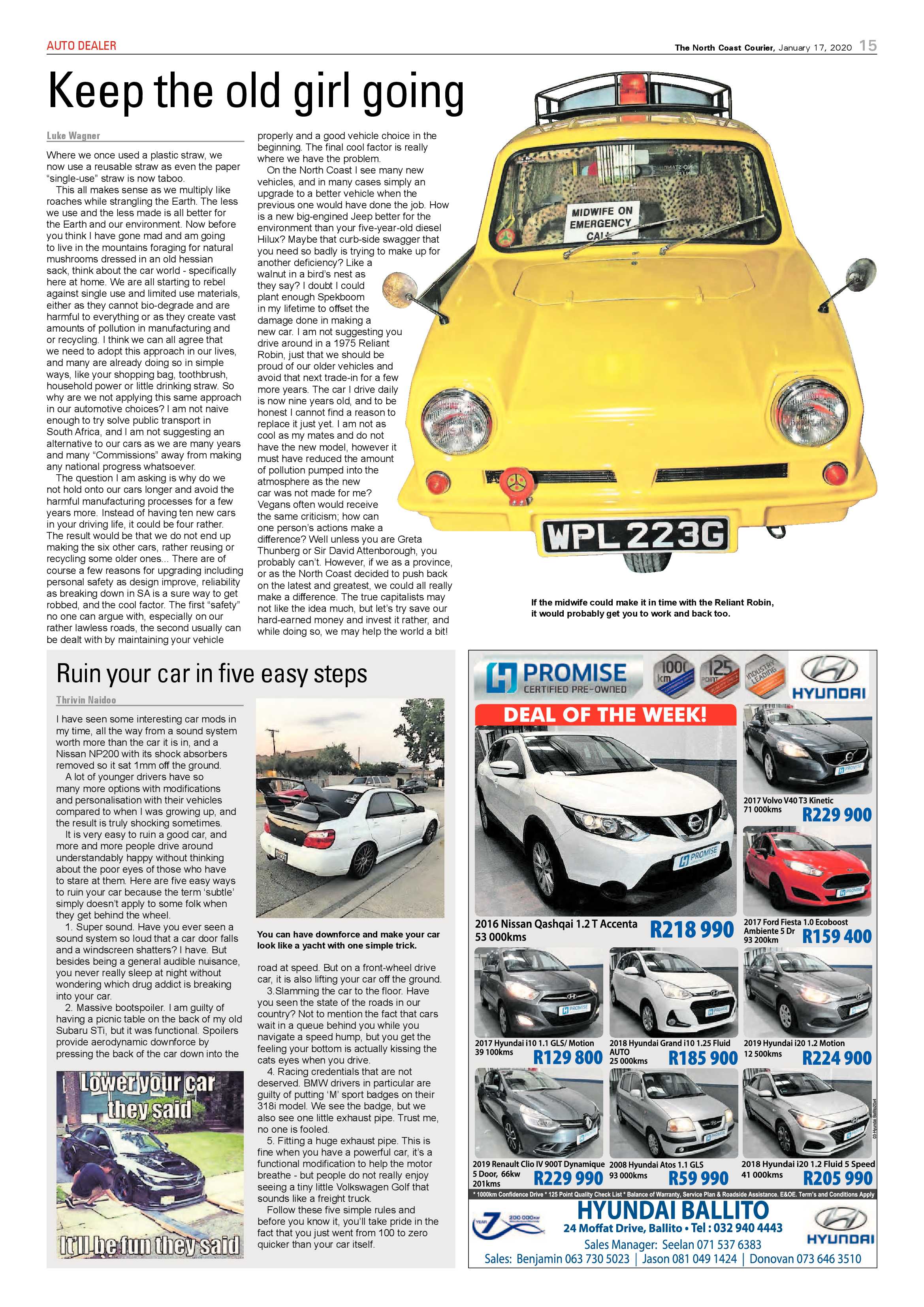 North Coast Courier 17 January 2020 page 15