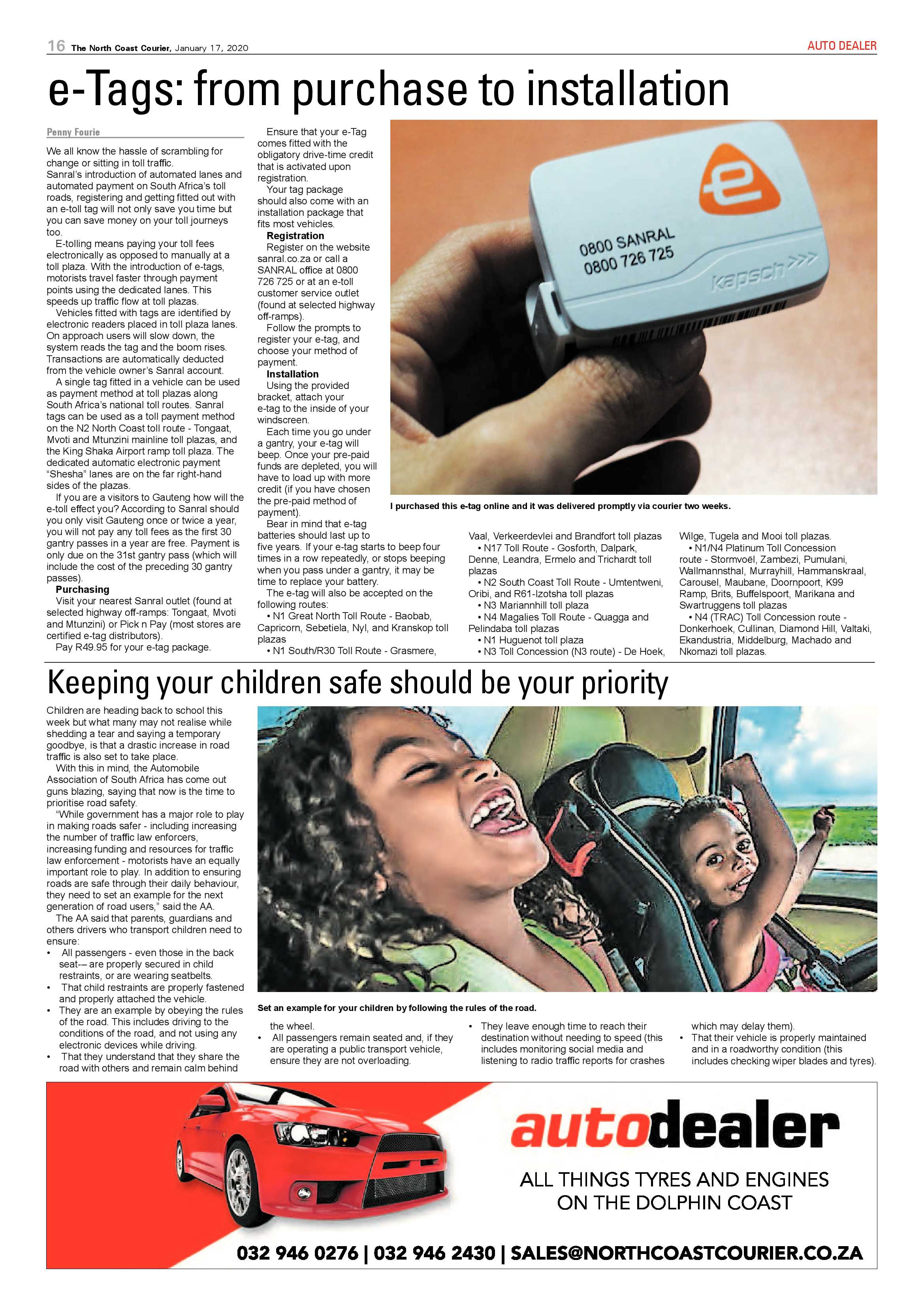 North Coast Courier 17 January 2020 page 16