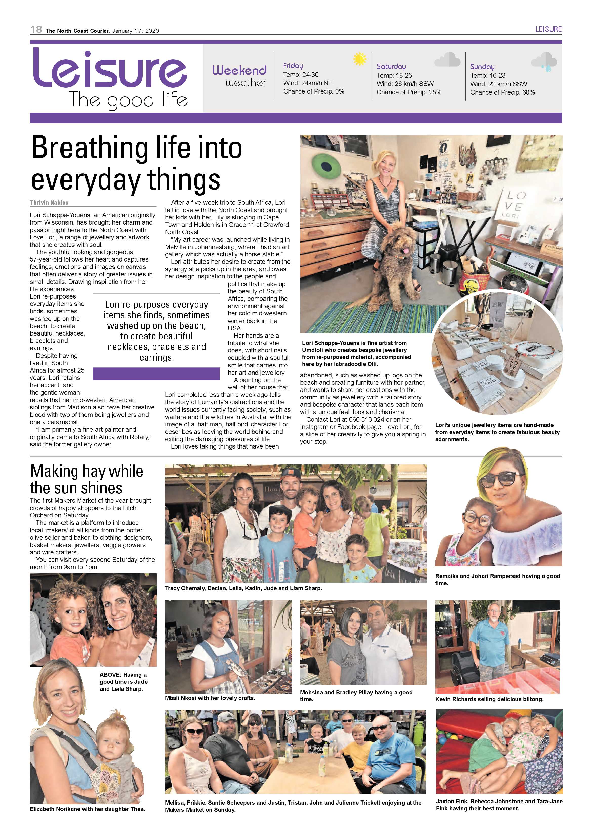 North Coast Courier 17 January 2020 page 18