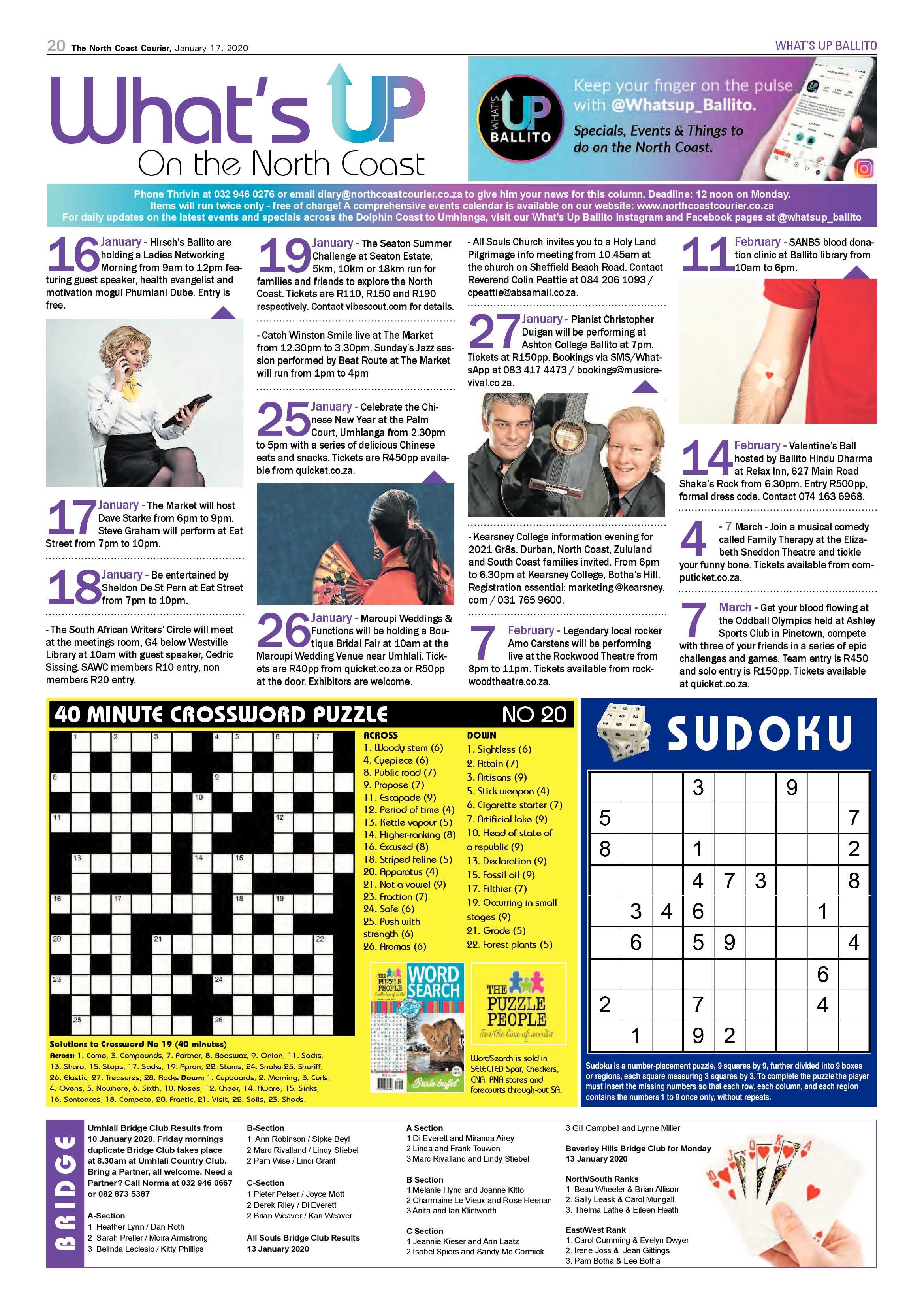 North Coast Courier 17 January 2020 page 20