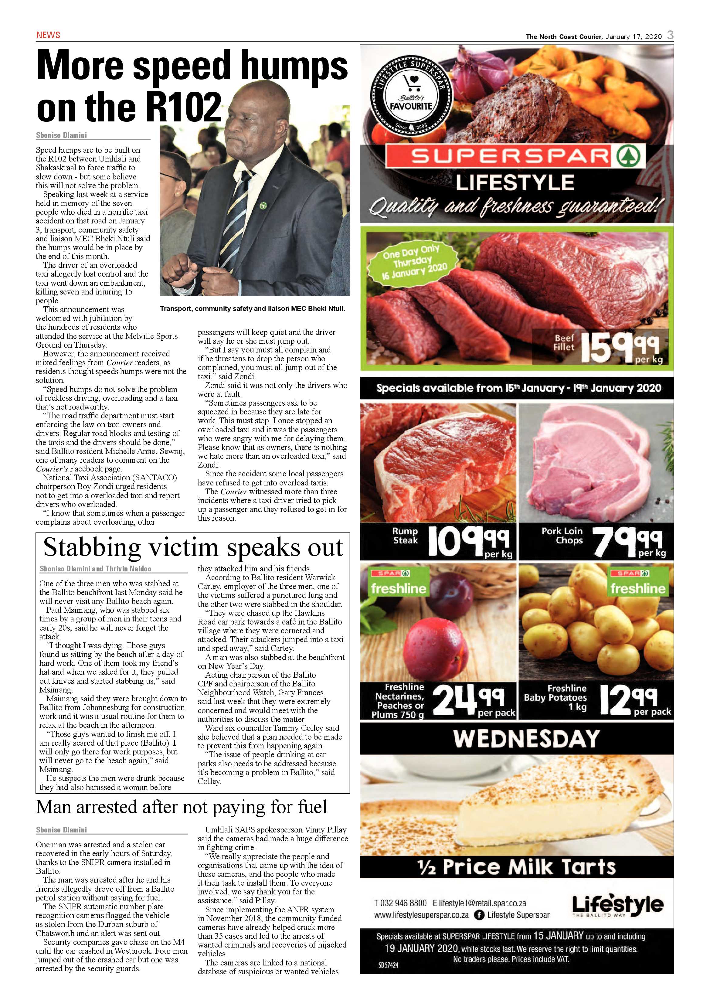 North Coast Courier 17 January 2020 page 3