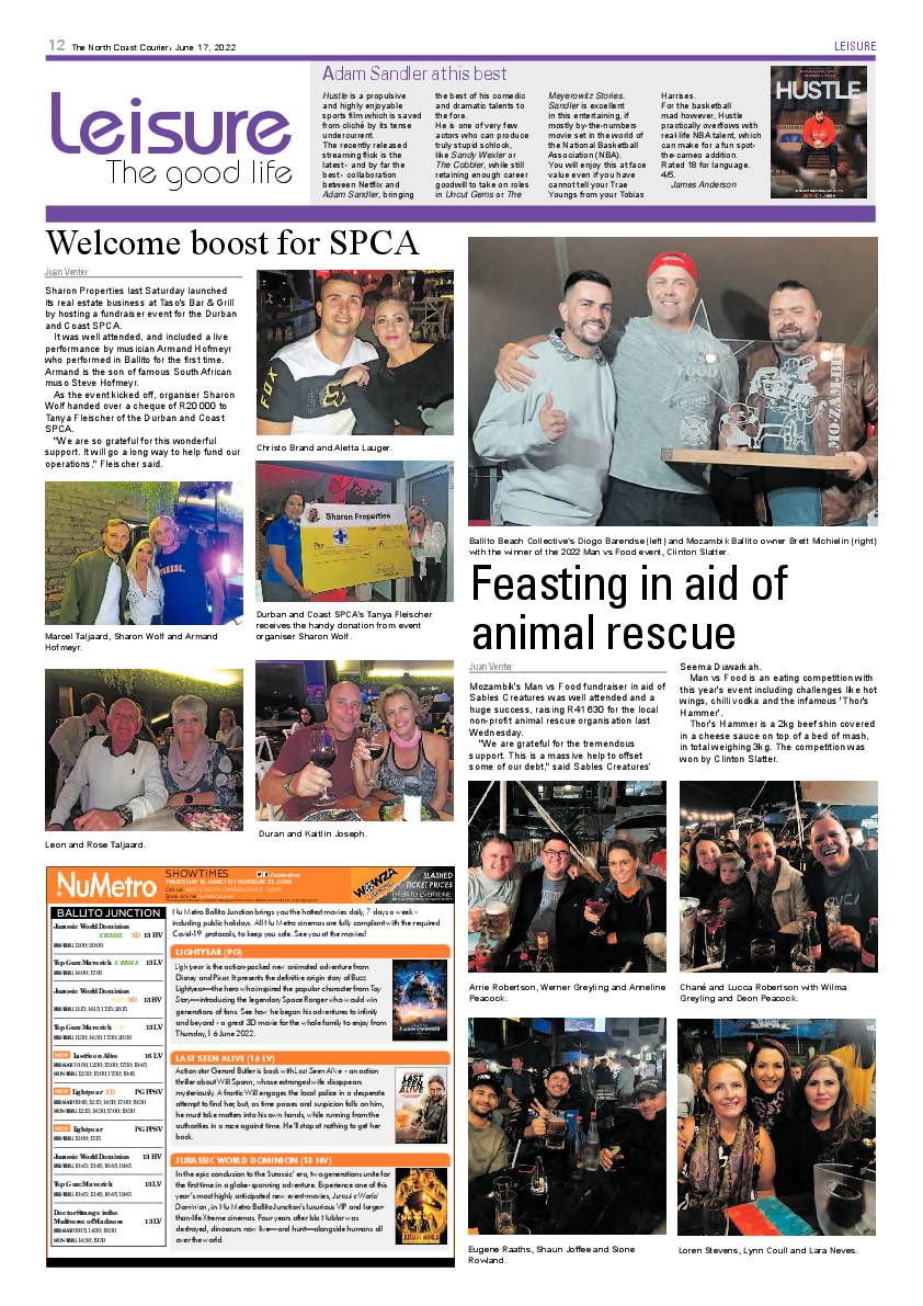 North Coast Courier 17 June 2022 page 12