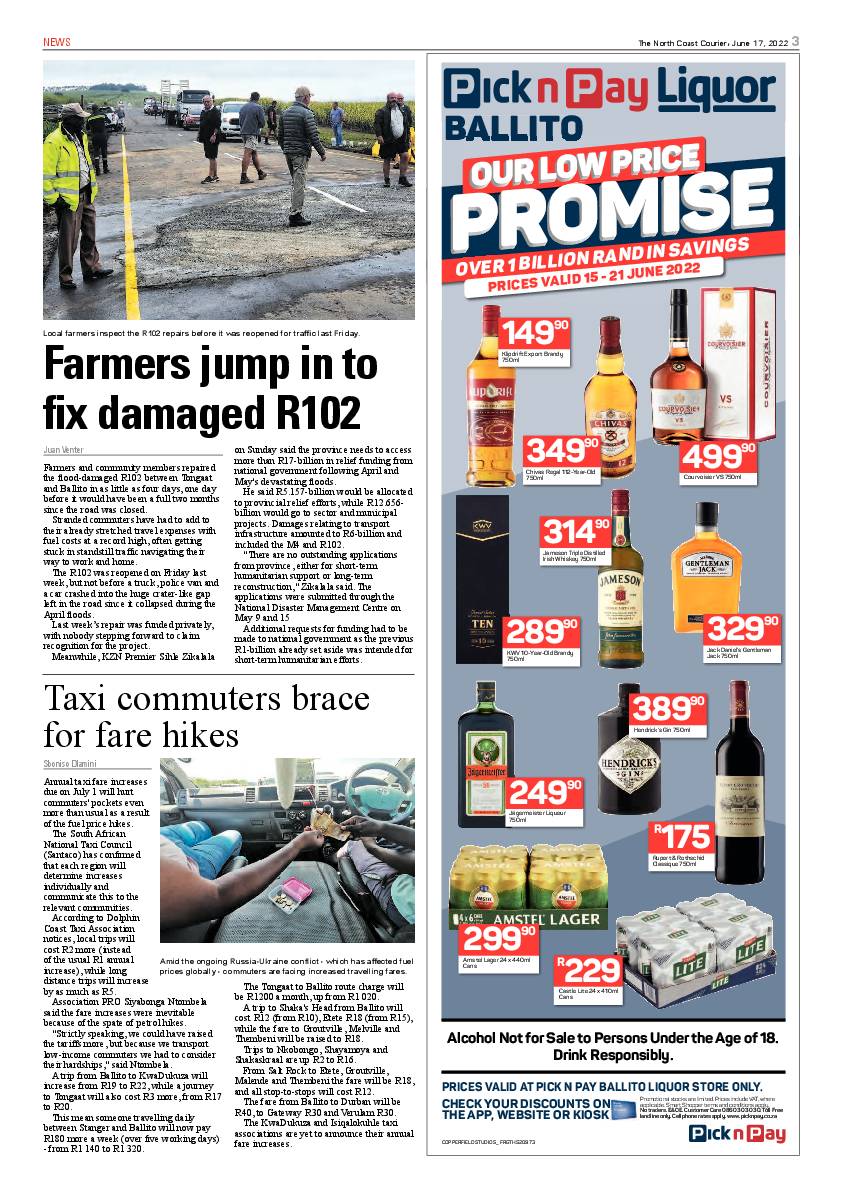North Coast Courier 17 June 2022 page 3