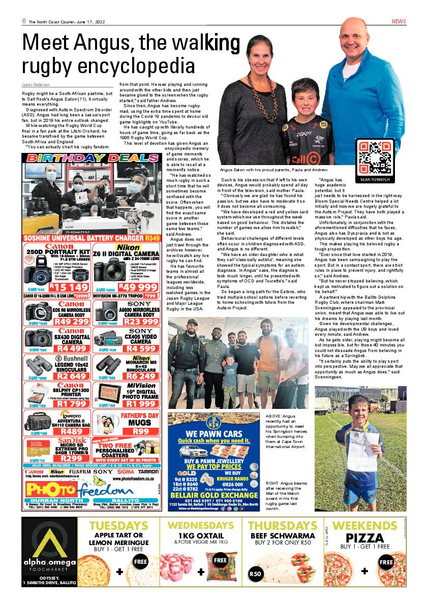 North Coast Courier 17 June 2022 page 6