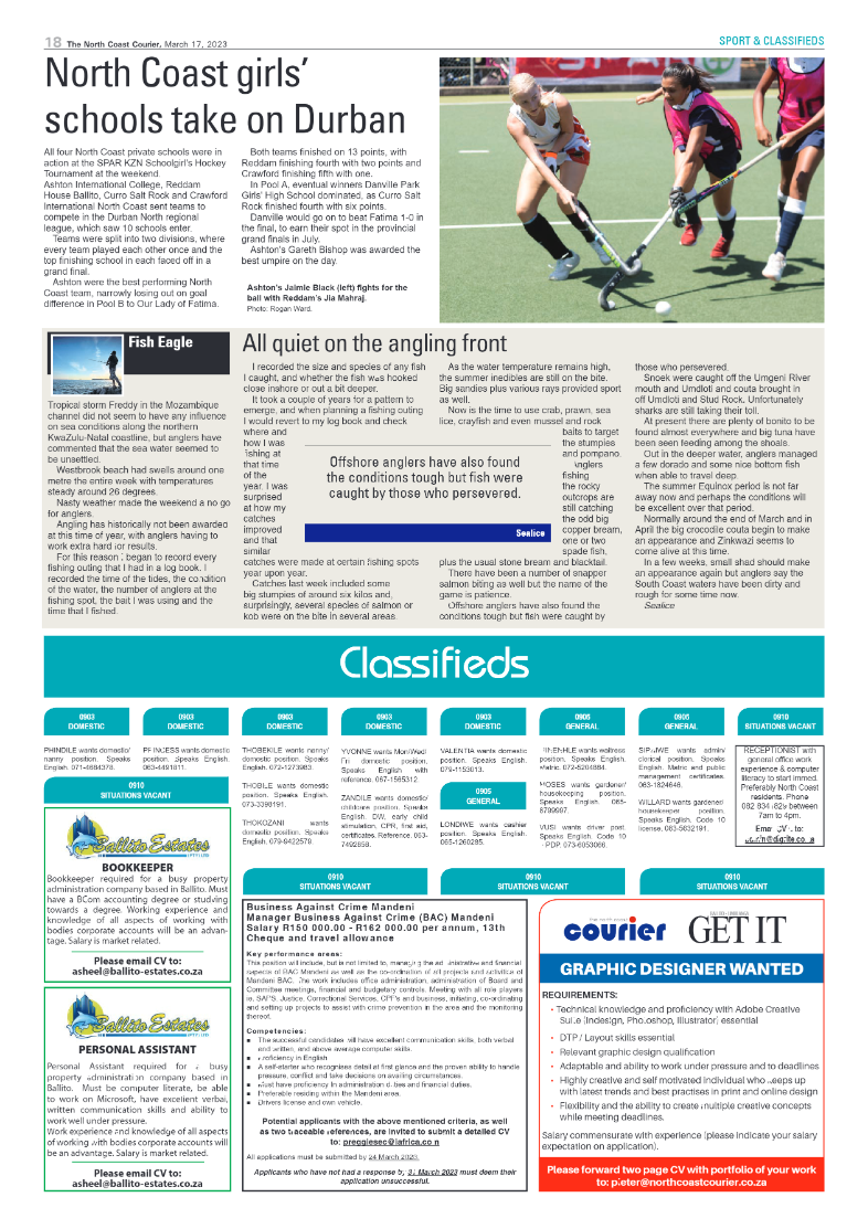North Coast Courier 17 March 2023 page 18