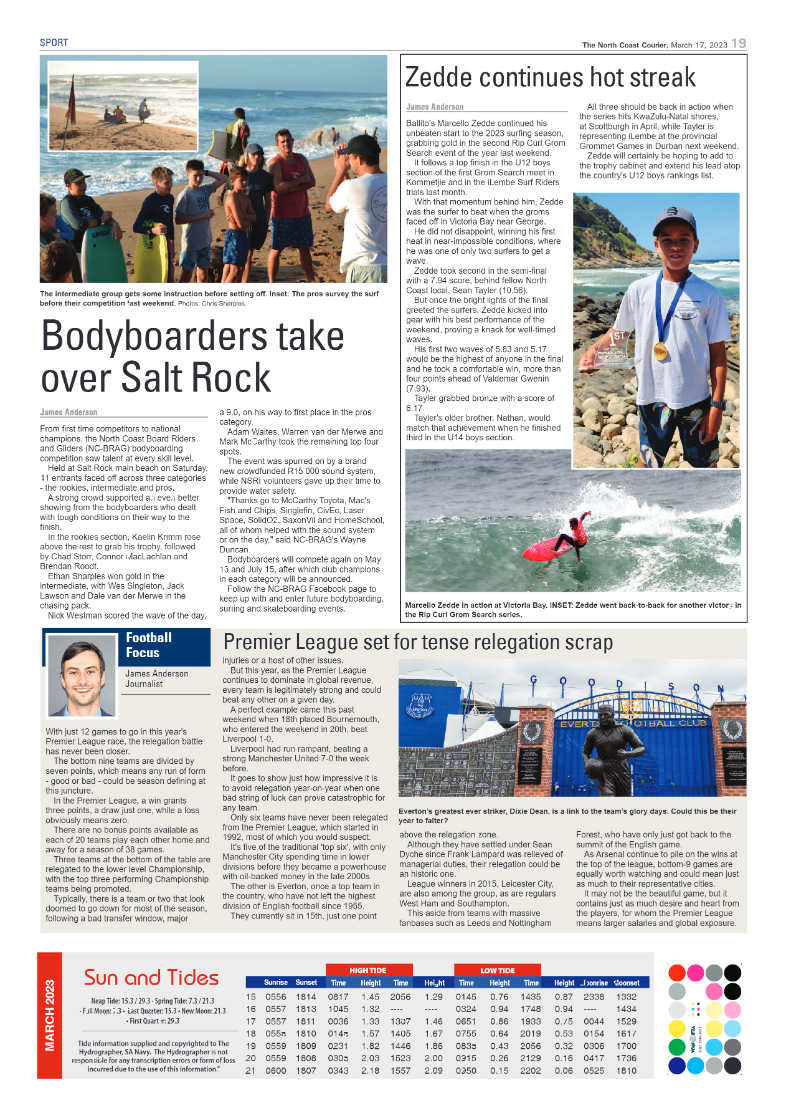 North Coast Courier 17 March 2023 page 19