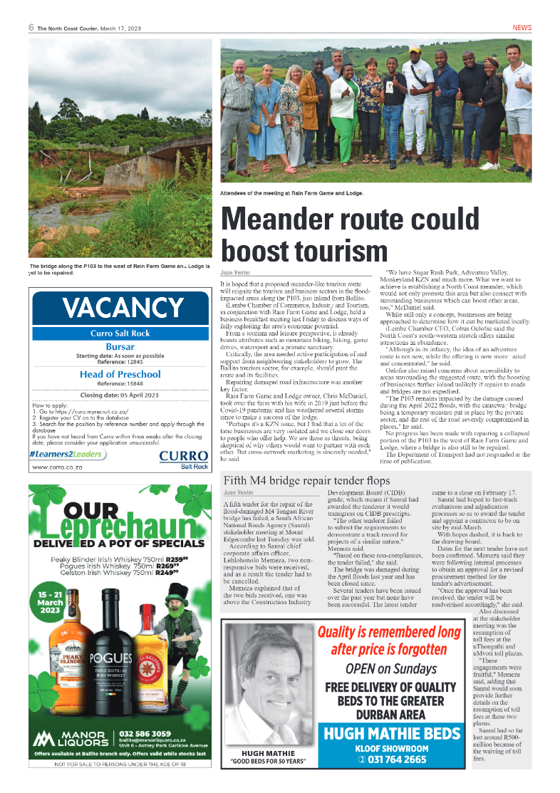 North Coast Courier 17 March 2023 page 6