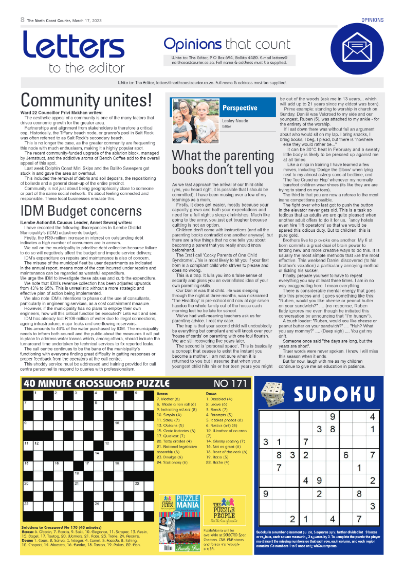 North Coast Courier 17 March 2023 page 8