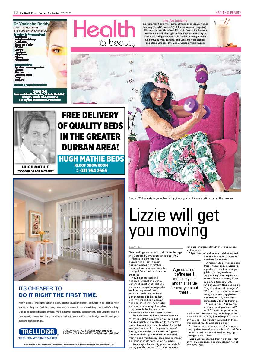 North Coast Courier 17 September 2021 page 10