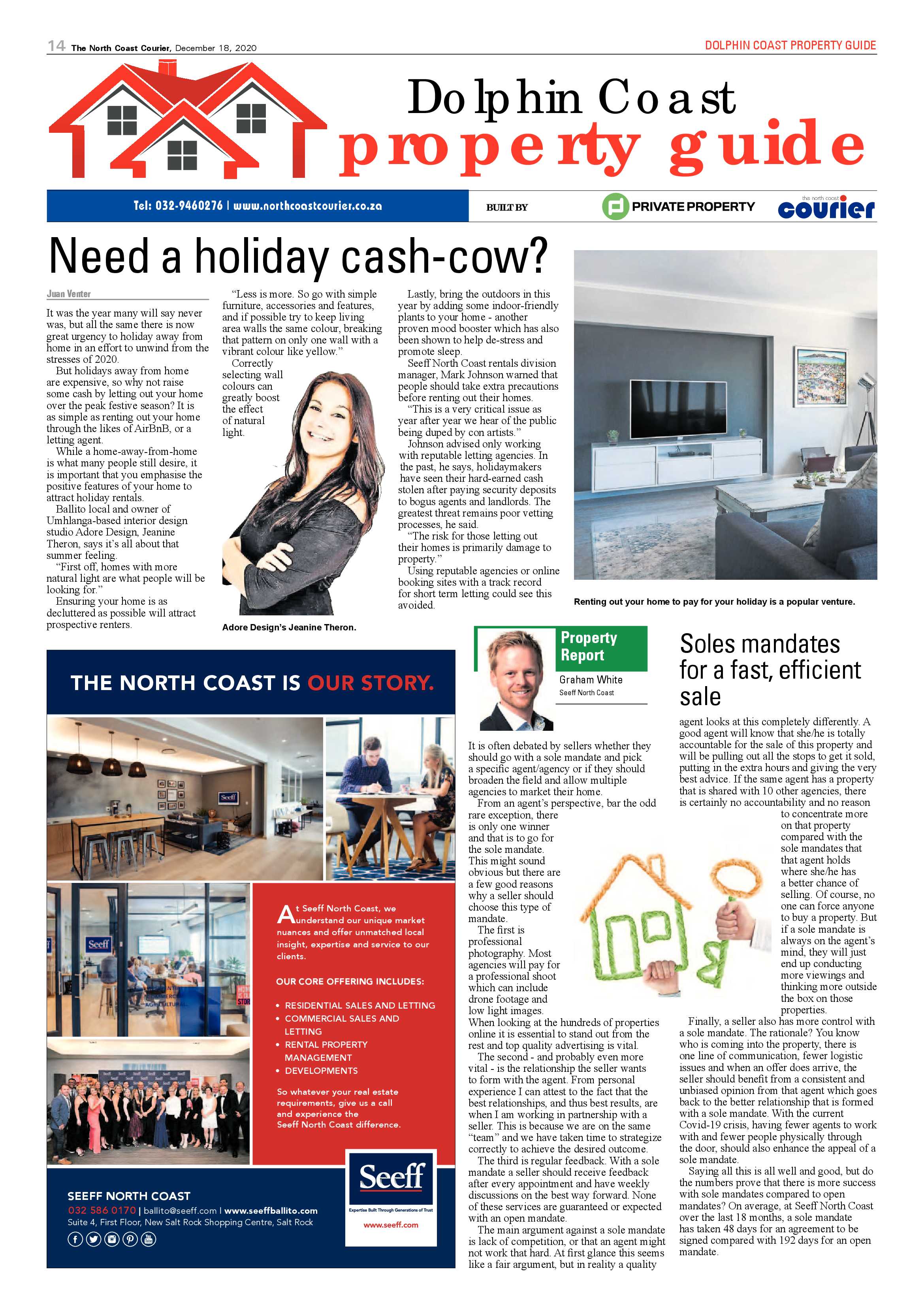 North Coast Courier 18 December 2020 page 14