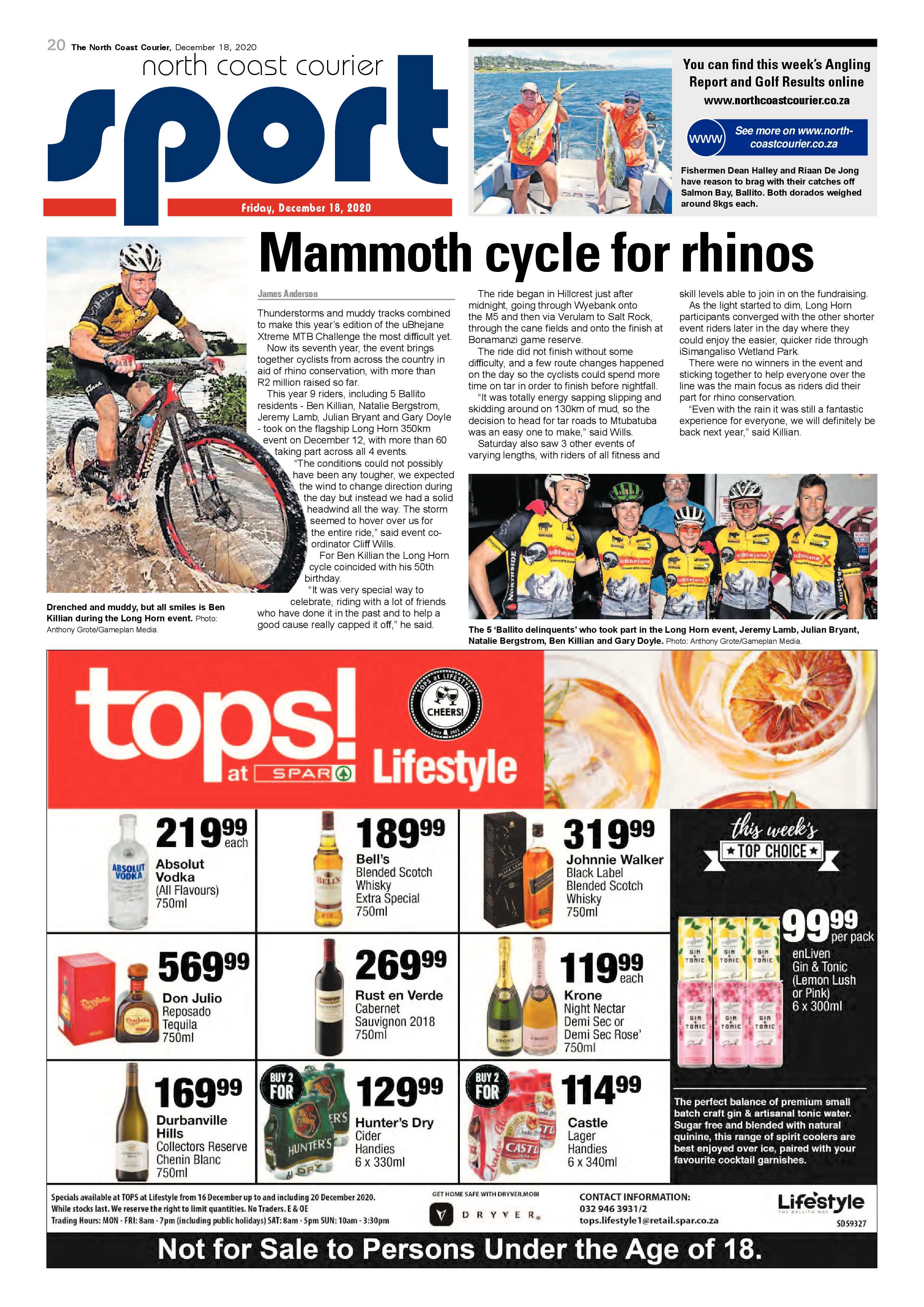 North Coast Courier 18 December 2020 page 20