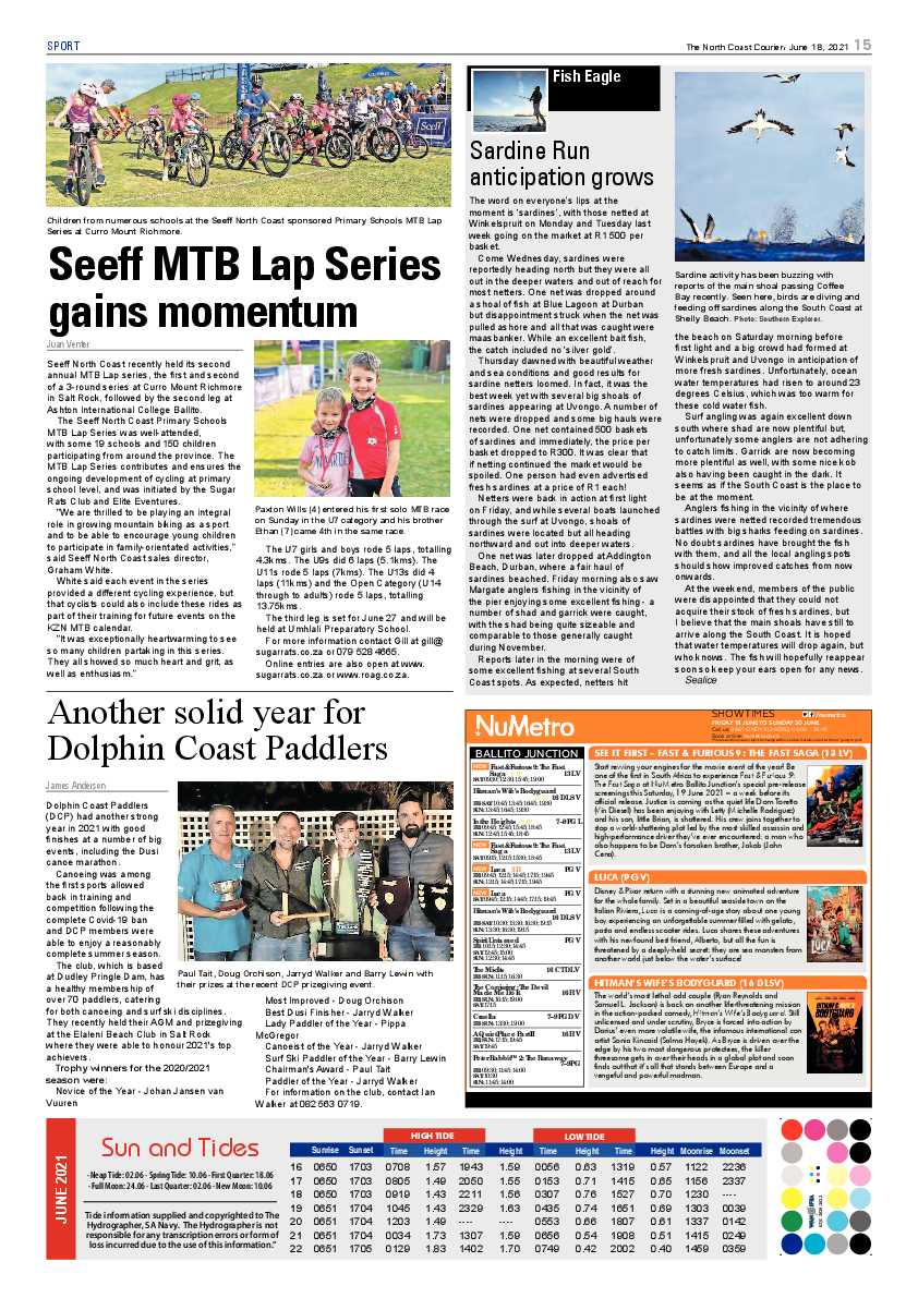 North Coast Courier 18 June 2021 page 15