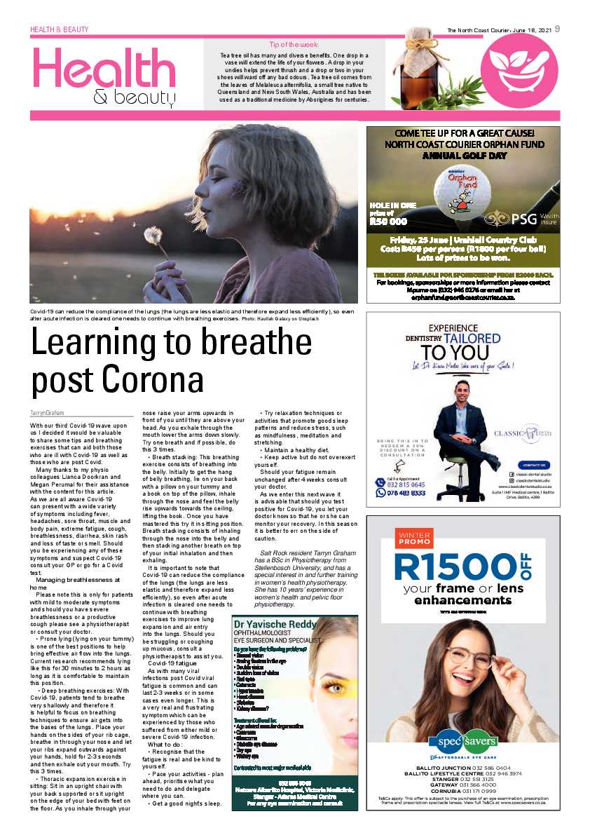 North Coast Courier 18 June 2021 page 9