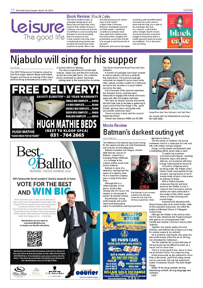 North Coast Courier 18 March 2022 page 10