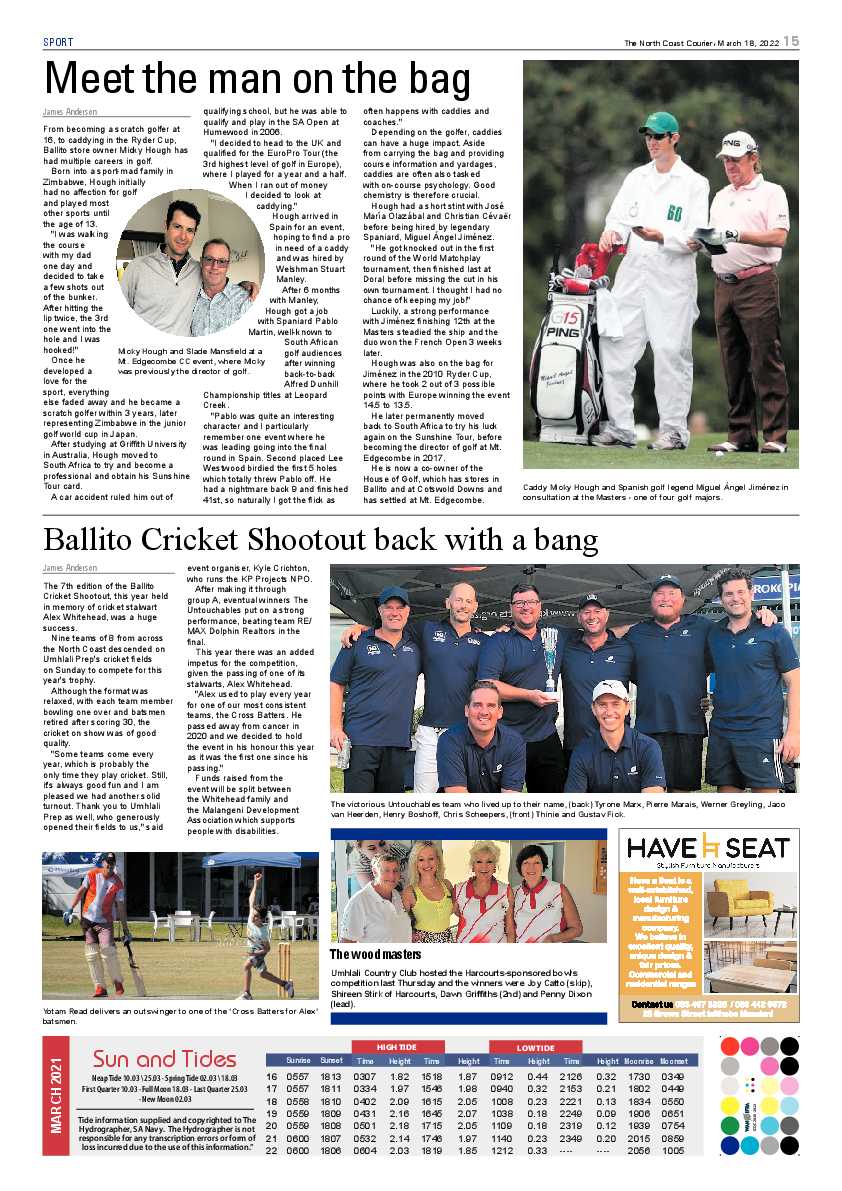 North Coast Courier 18 March 2022 page 15
