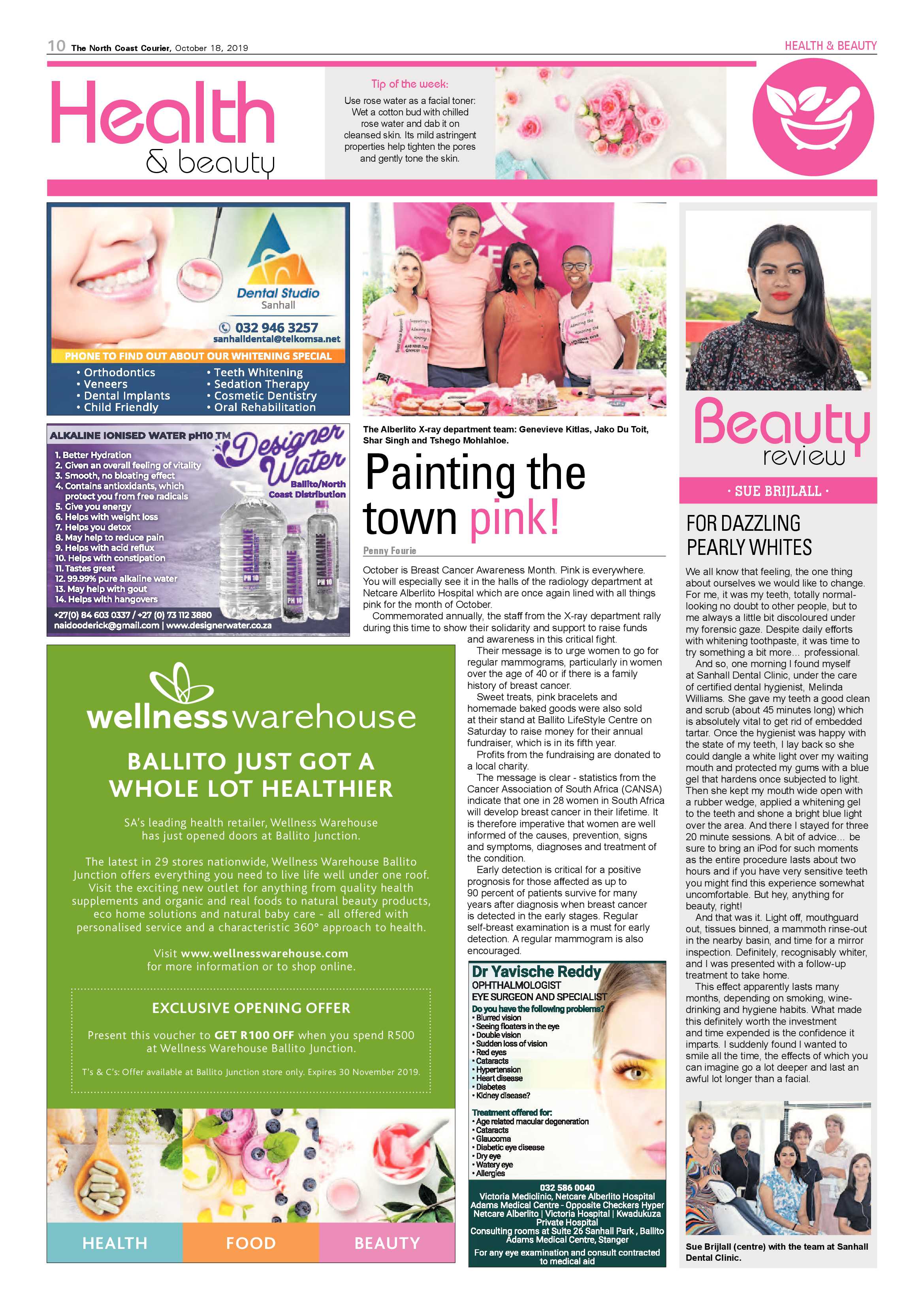 North Coast Courier 18 October 2019 page 10