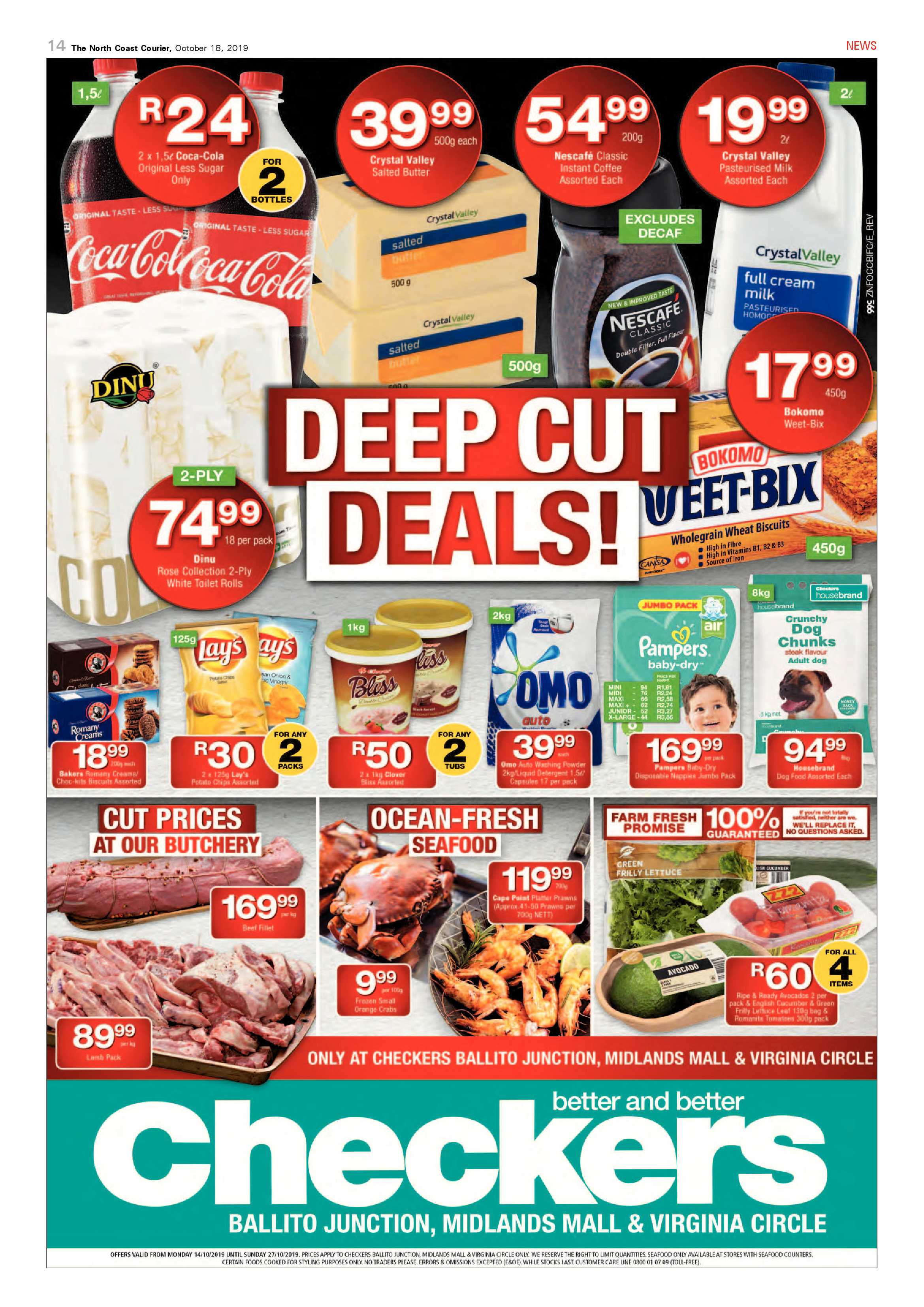 North Coast Courier 18 October 2019 page 14