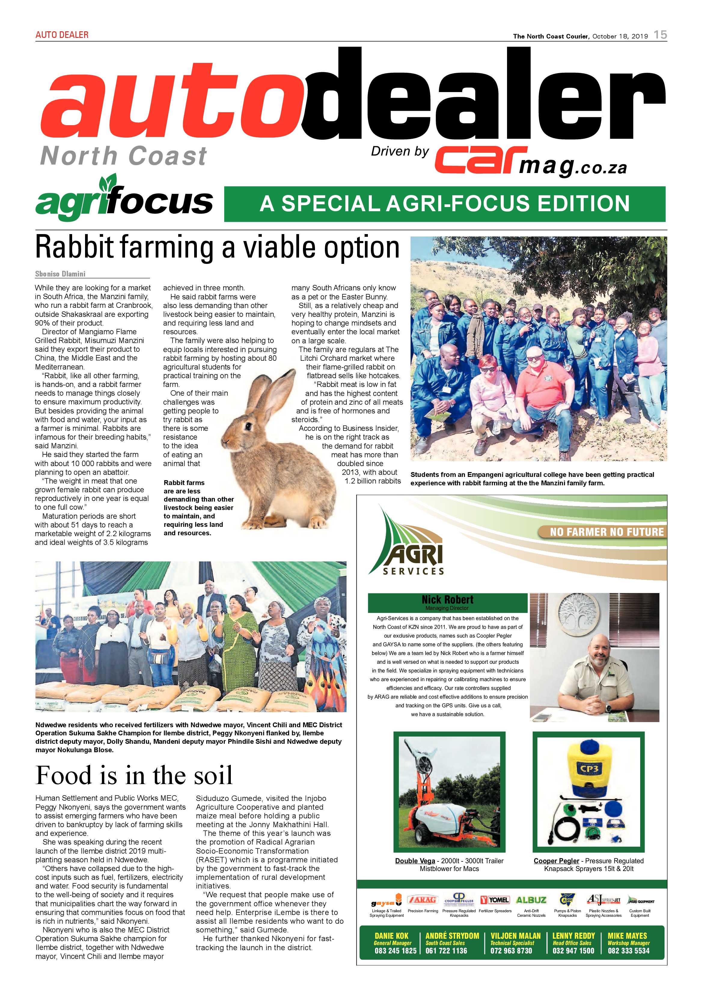 North Coast Courier 18 October 2019 page 15