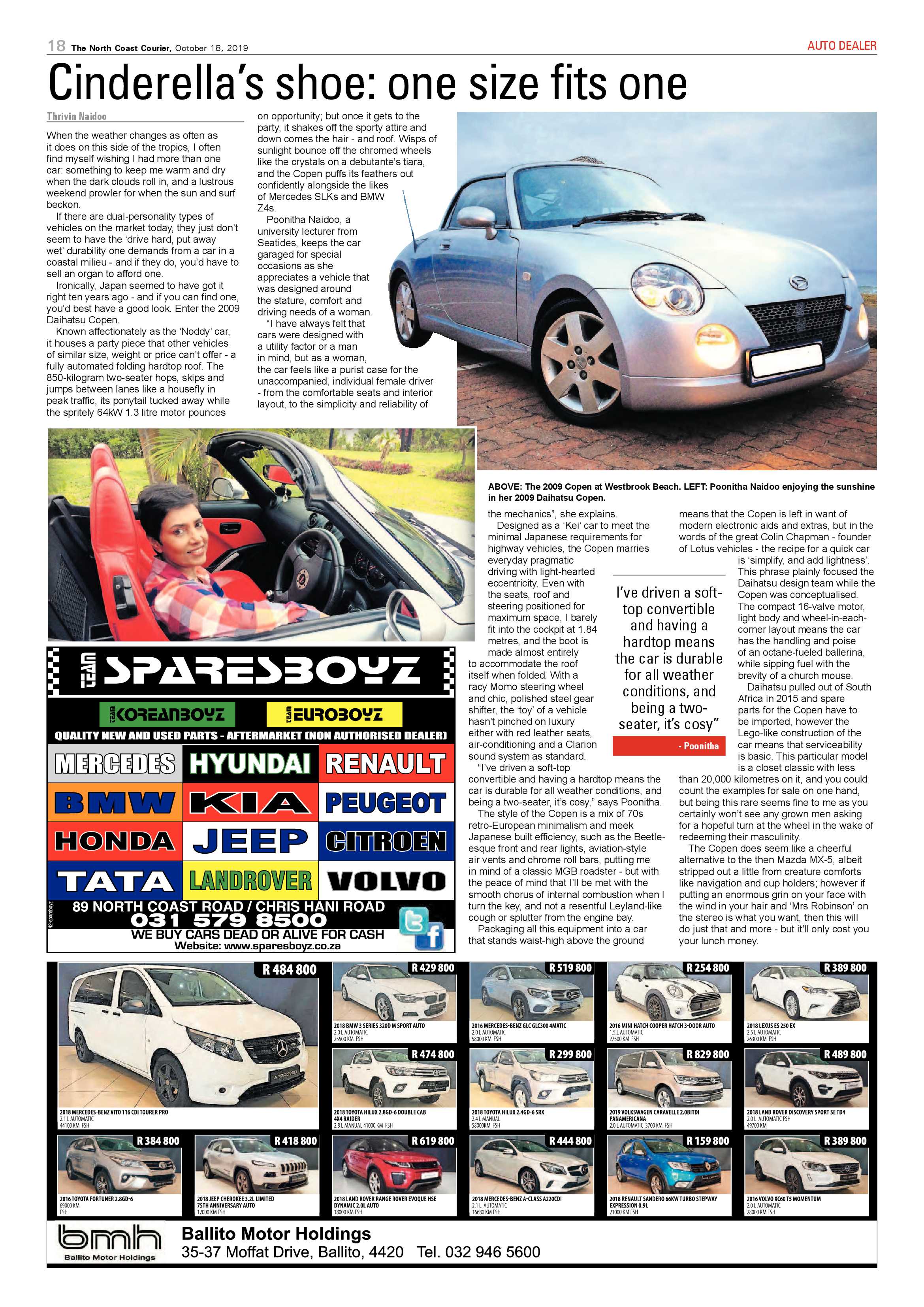 North Coast Courier 18 October 2019 page 18
