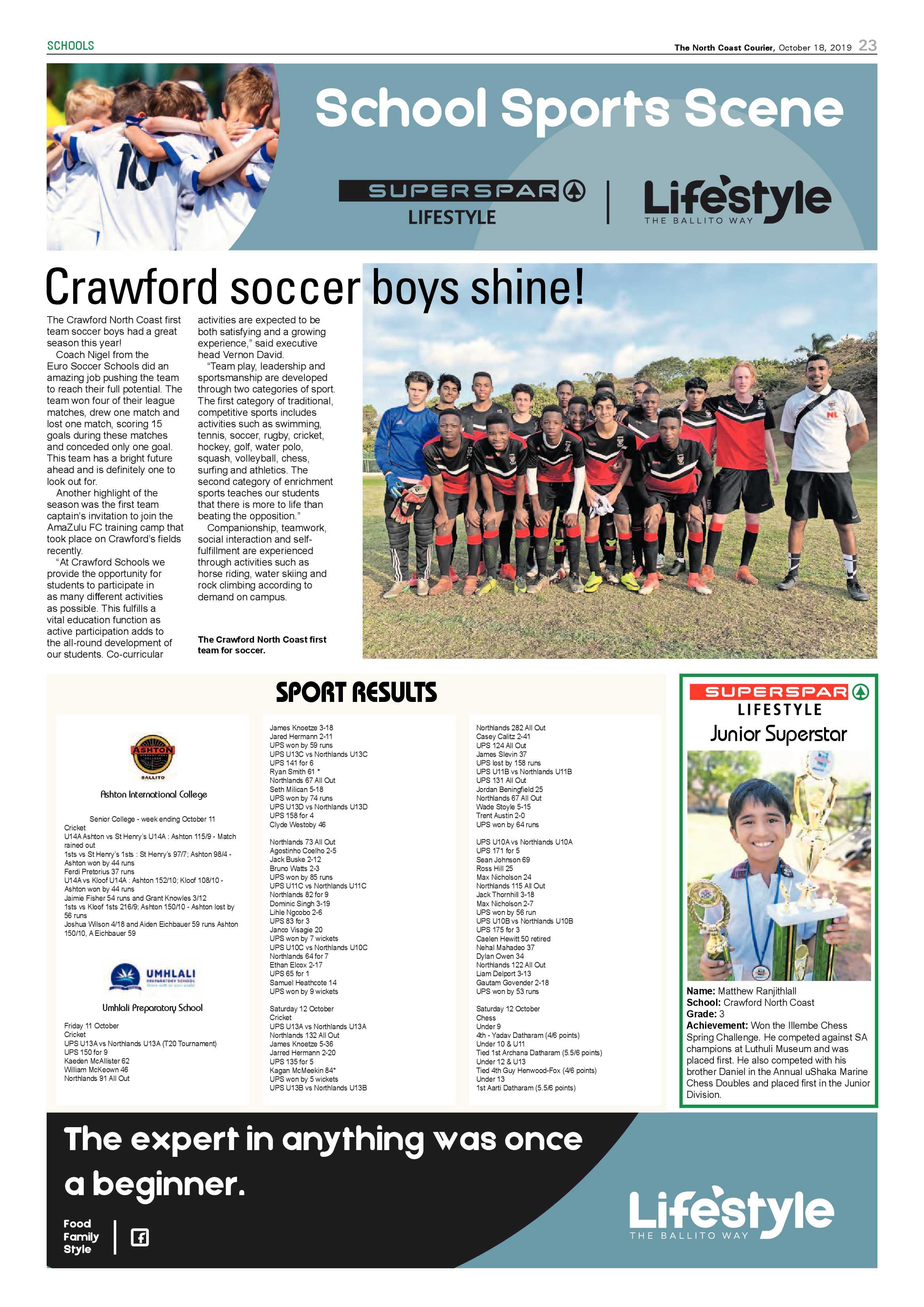 North Coast Courier 18 October 2019 page 23