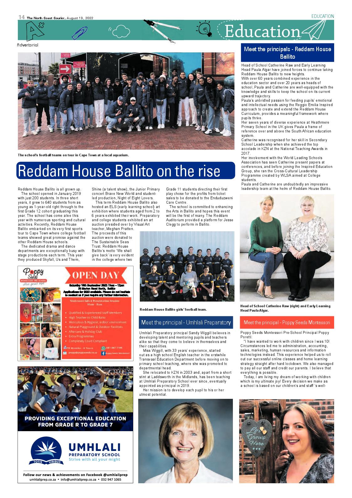 North Coast Courier 19 August 2022 page 14