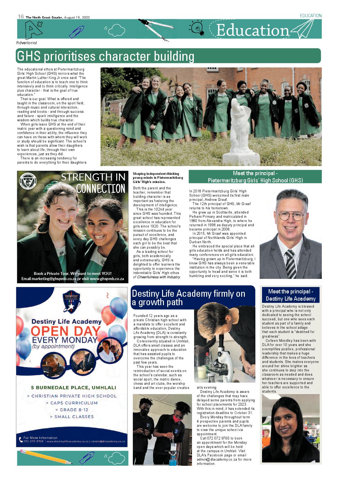 North Coast Courier 19 August 2022 page 16