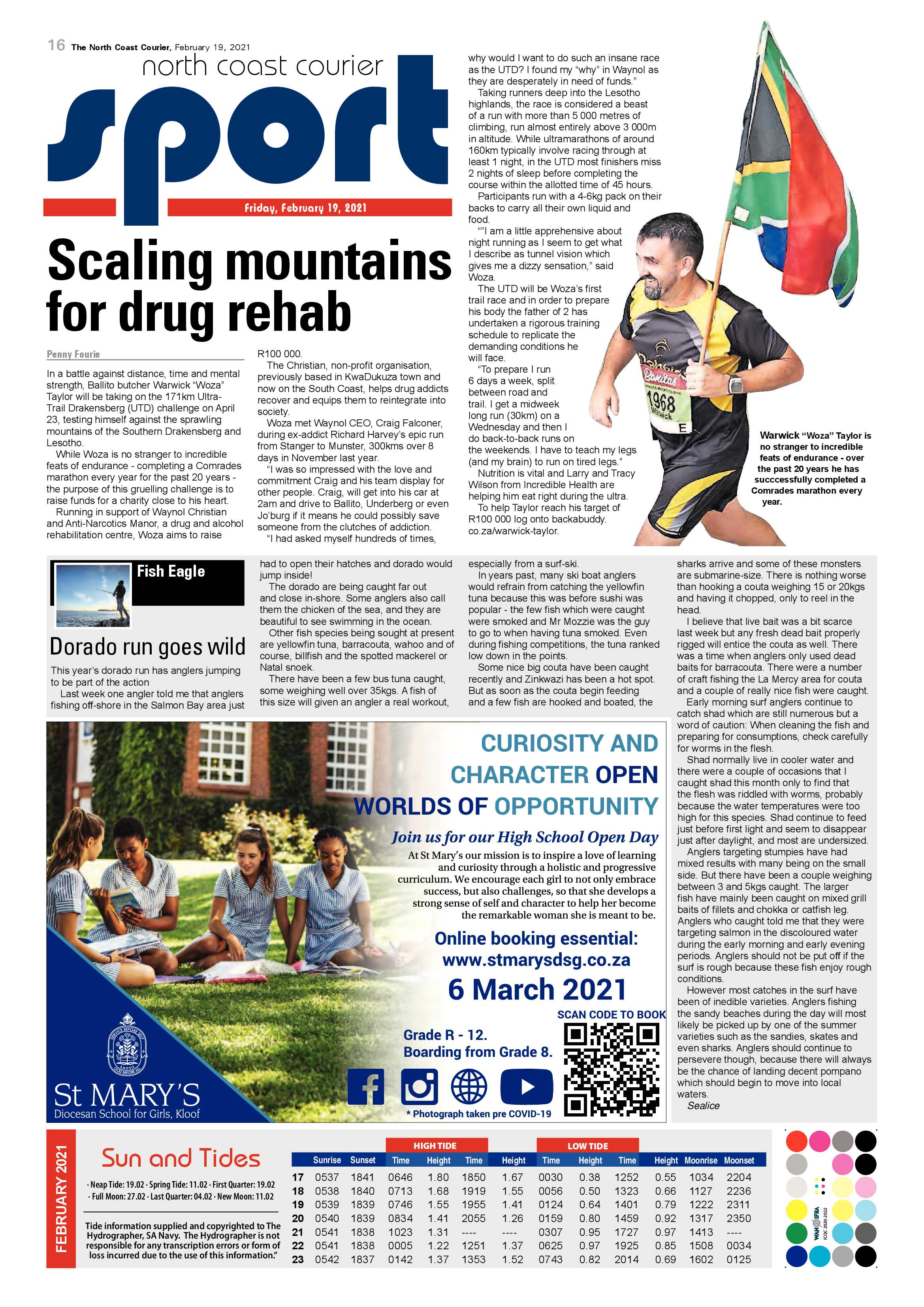 North Coast Courier 19 February 2021 page 16