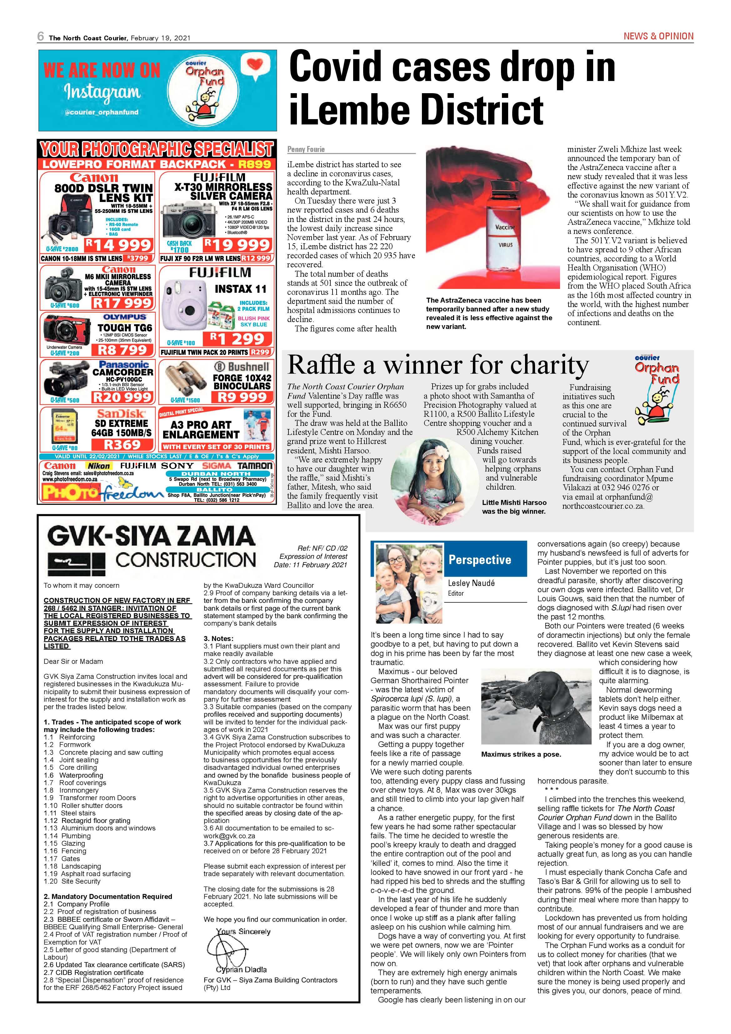 North Coast Courier 19 February 2021 page 6