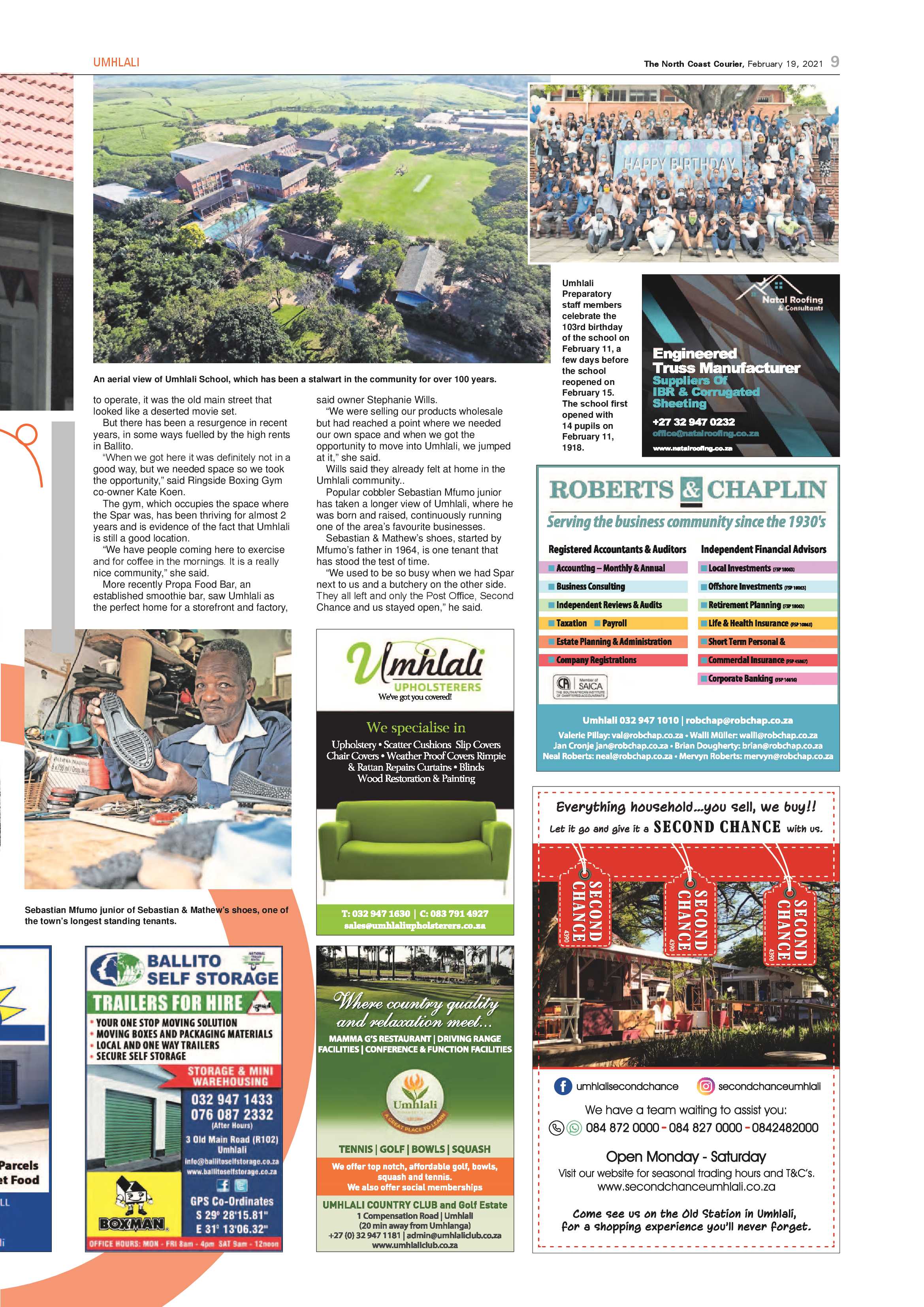 North Coast Courier 19 February 2021 page 9