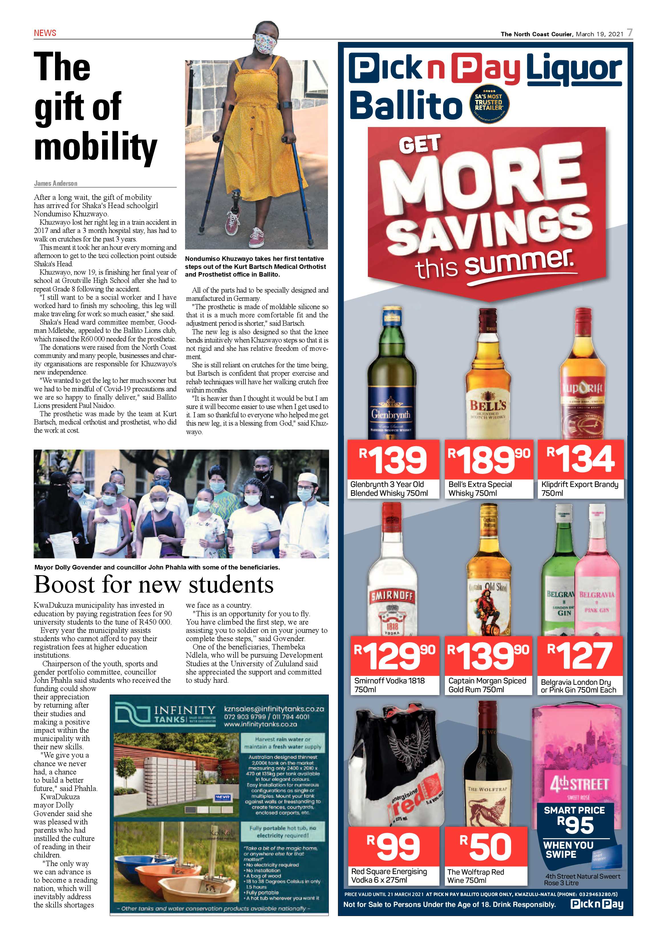 North Coast Courier 19 March 2021 page 7