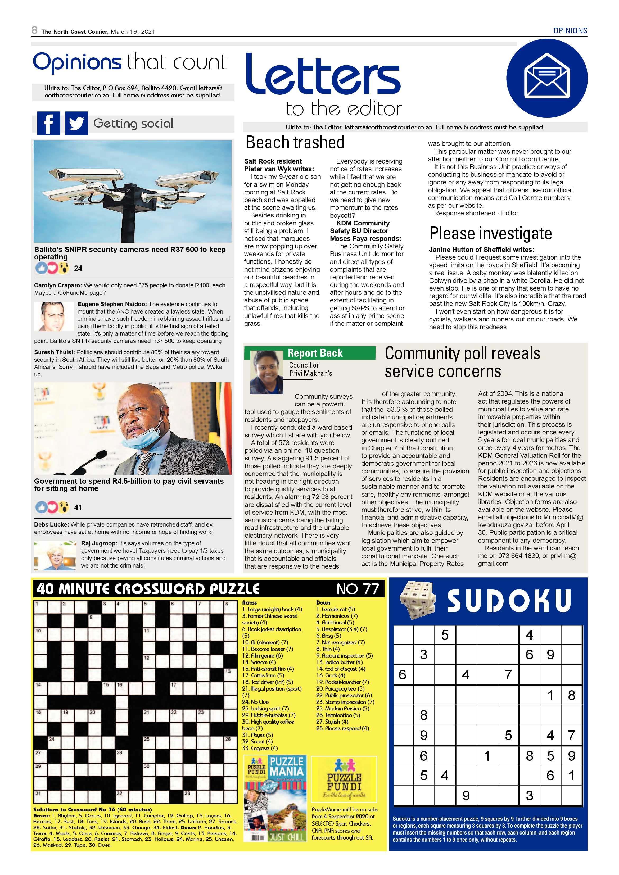 North Coast Courier 19 March 2021 page 8