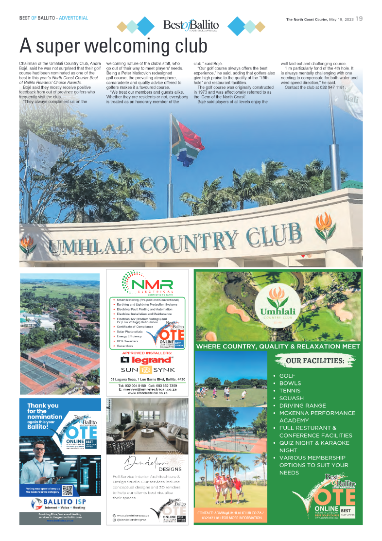 North Coast Courier 19 May 2023 page 19