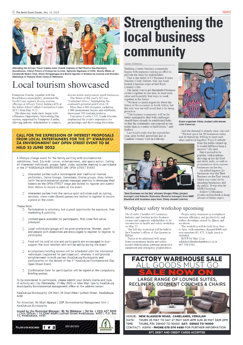 North Coast Courier 19 May 2023 page 6