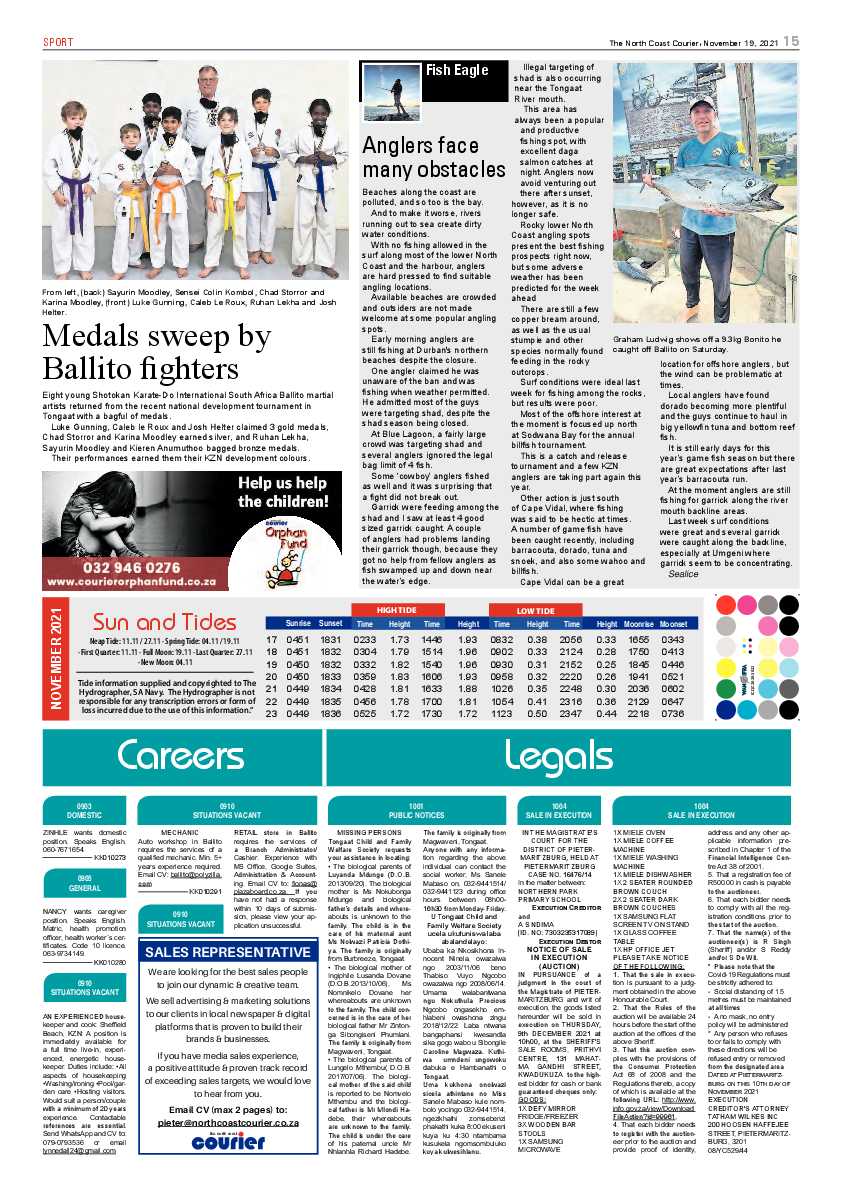 North Coast Courier 19 November 2021 page 15