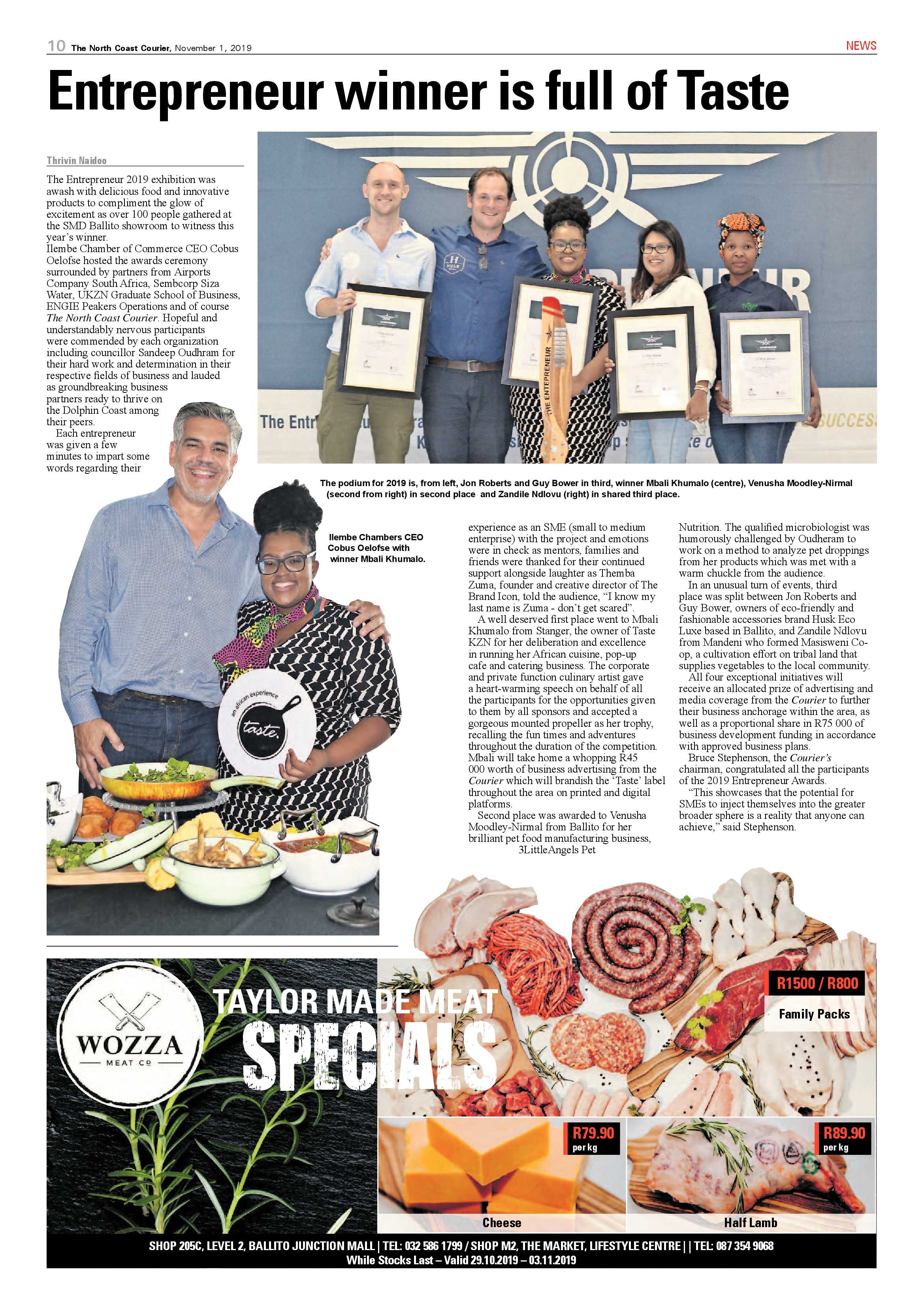 North Coast Courier 1 November 2019 page 10