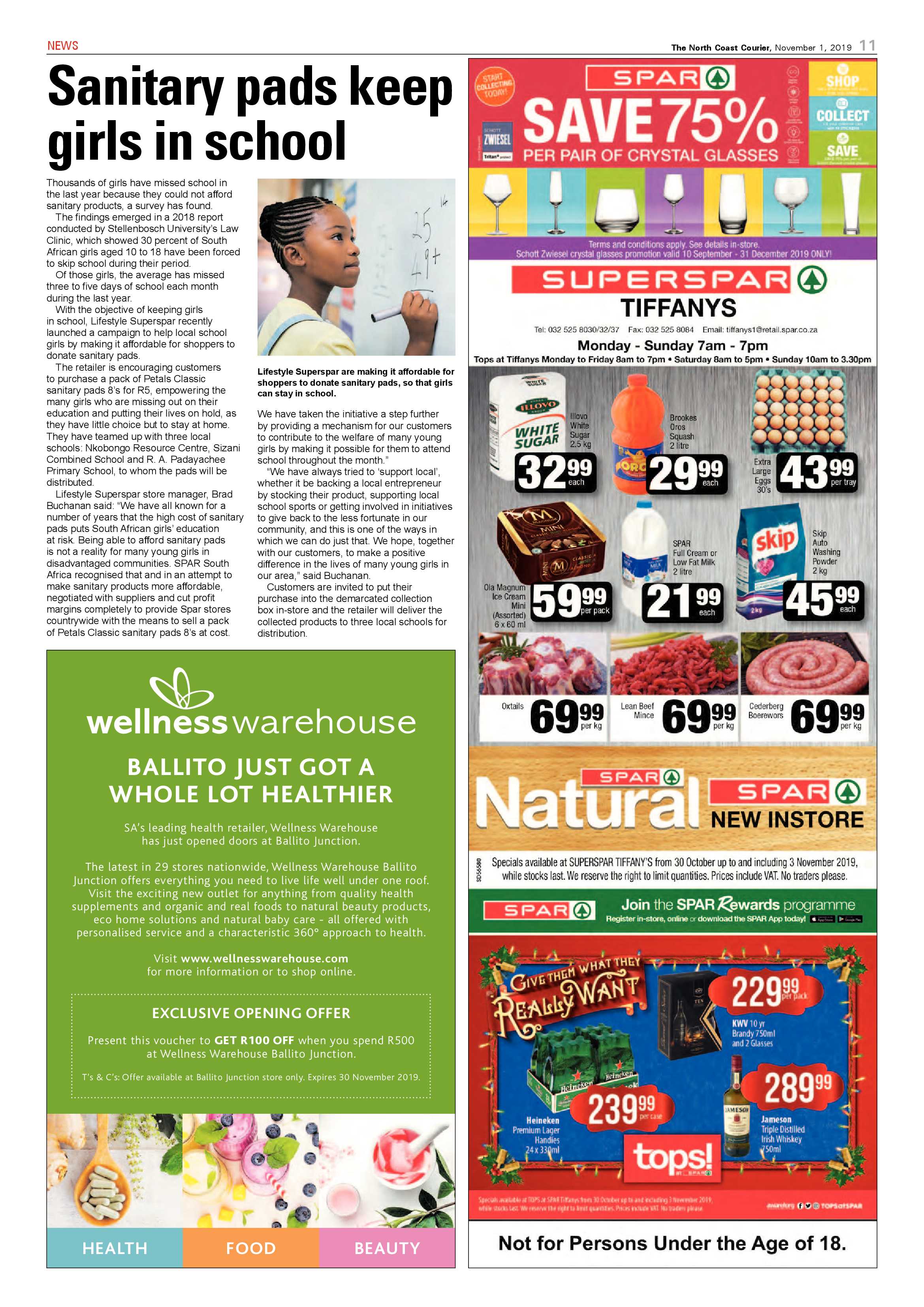 North Coast Courier 1 November 2019 page 11