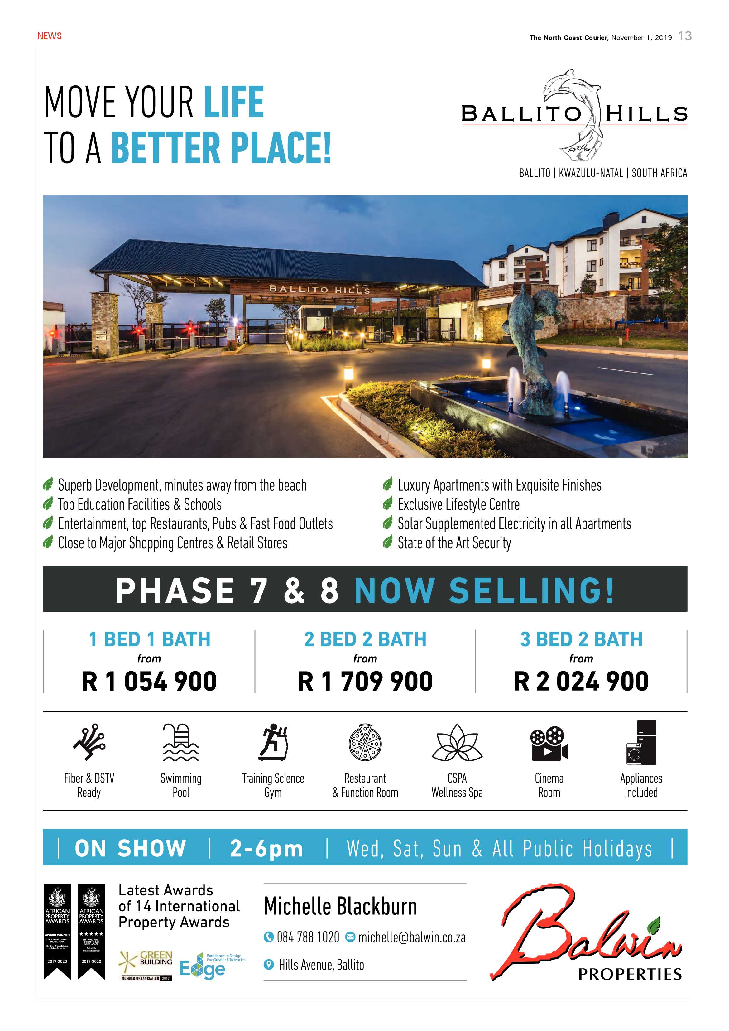North Coast Courier 1 November 2019 page 13