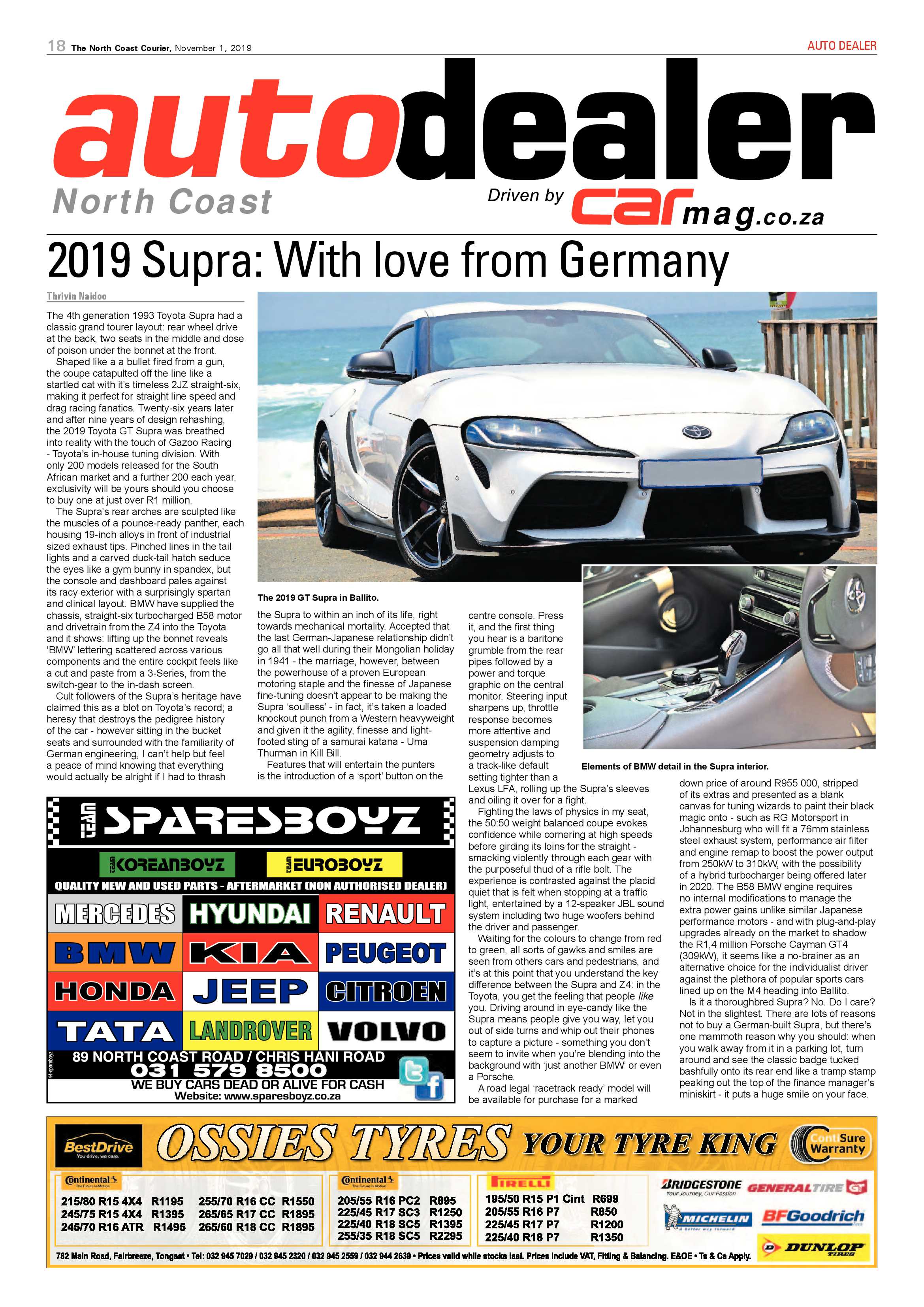 North Coast Courier 1 November 2019 page 17