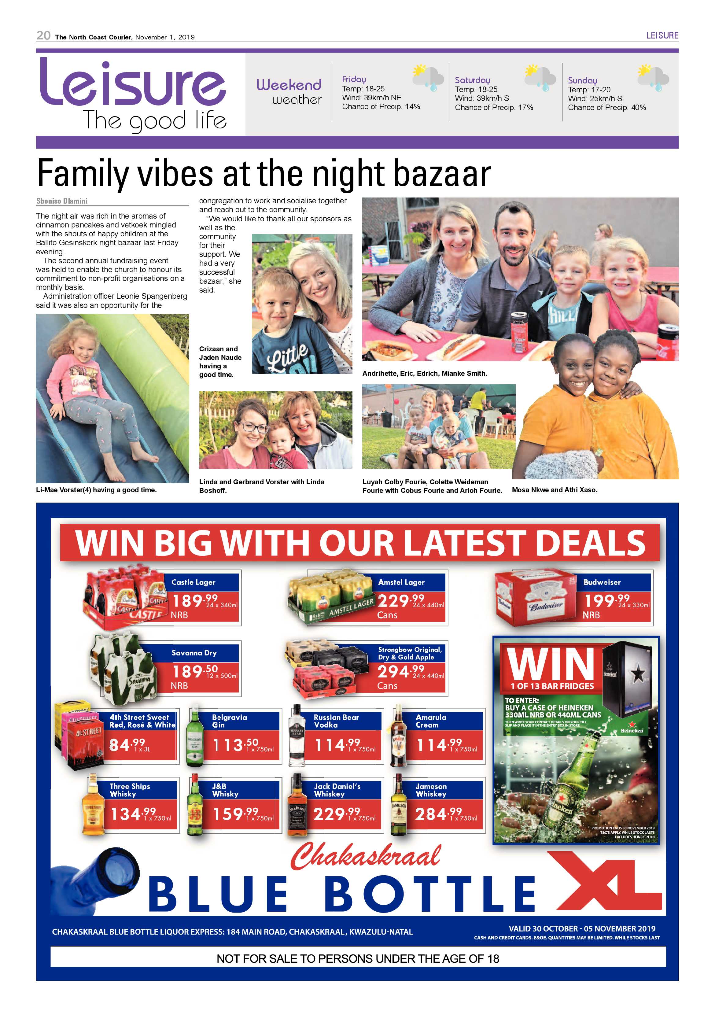 North Coast Courier 1 November 2019 page 19