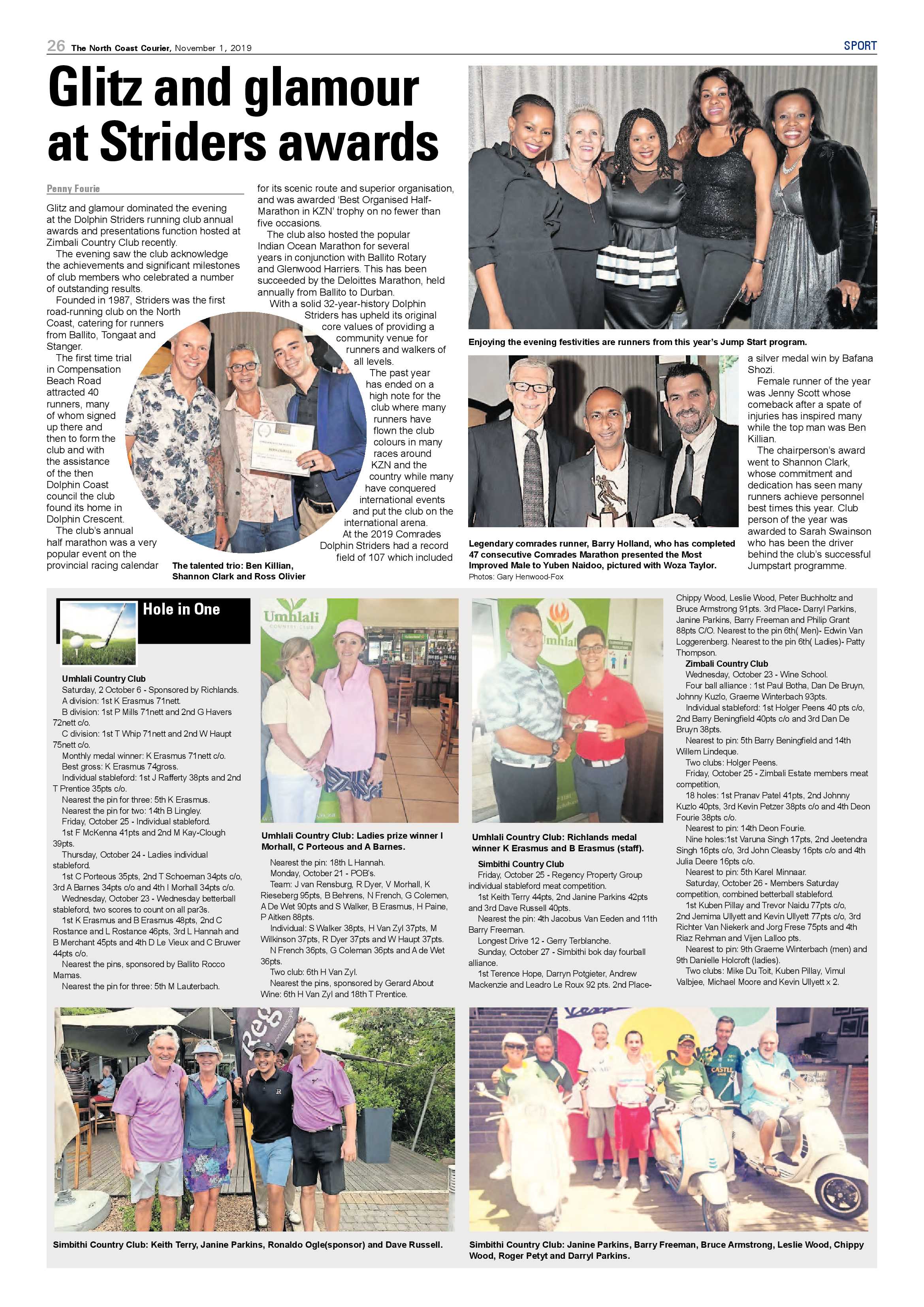 North Coast Courier 1 November 2019 page 25