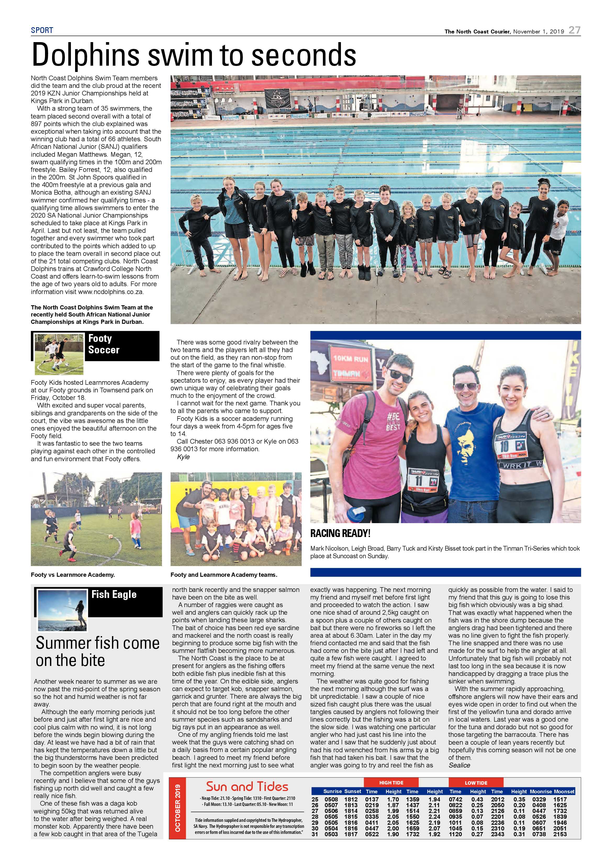 North Coast Courier 1 November 2019 page 26
