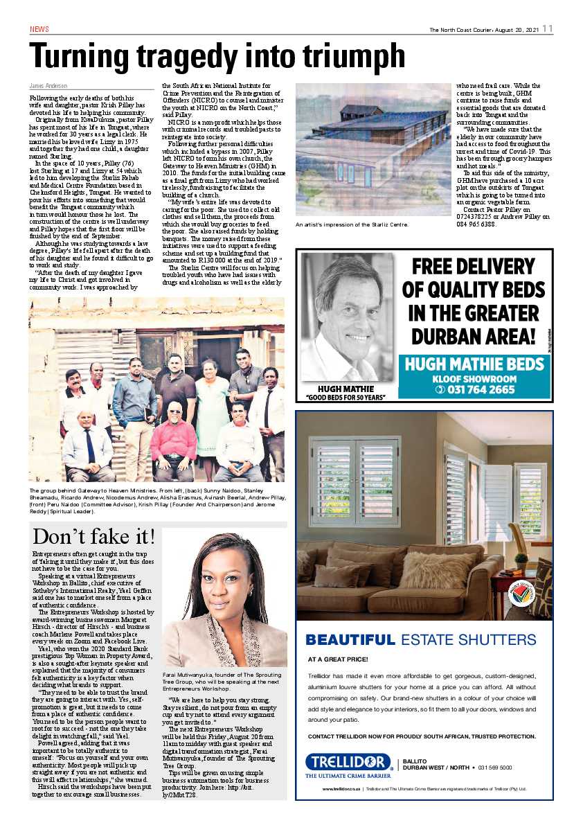 North Coast Courier 20 August 2021 page 11