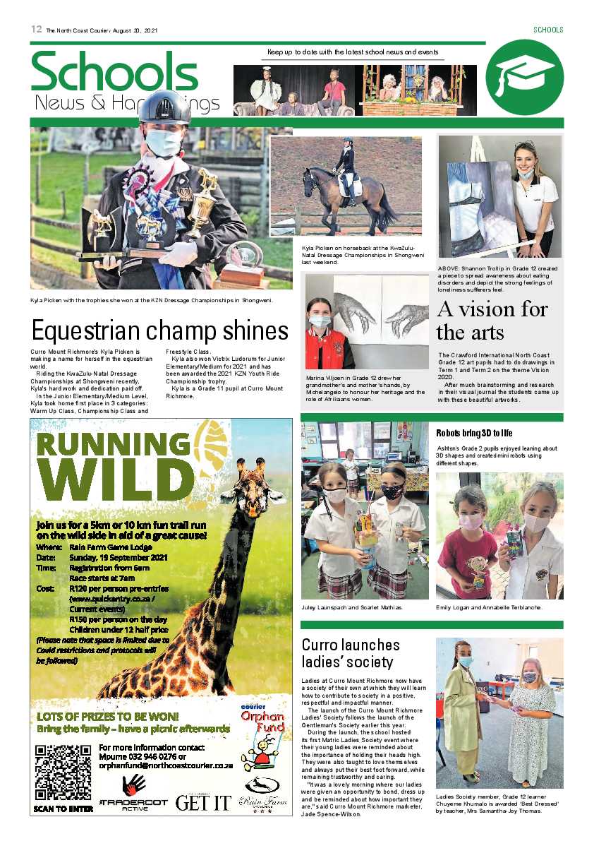North Coast Courier 20 August 2021 page 12