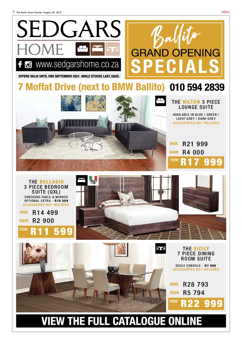 North Coast Courier 20 August 2021 page 6