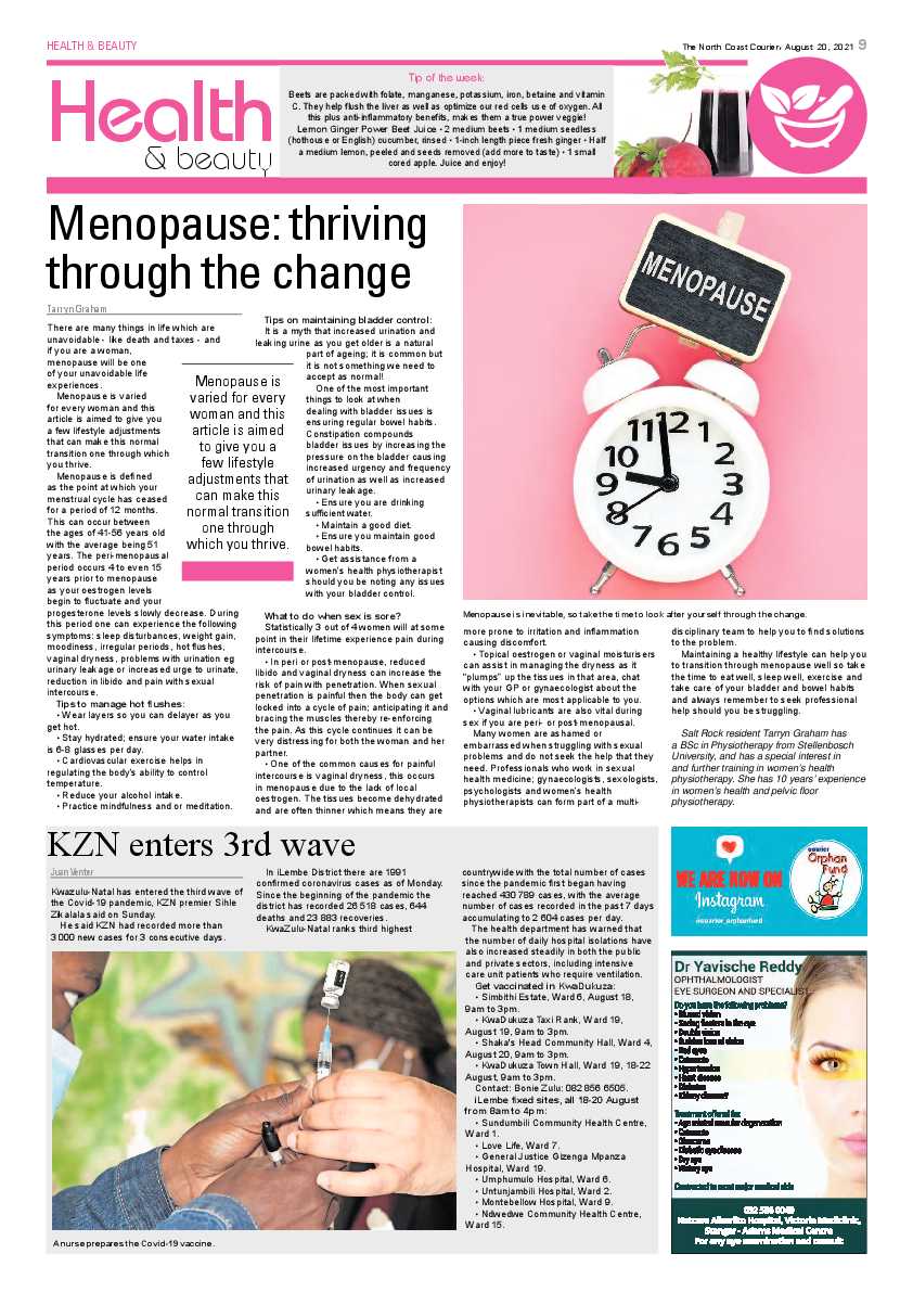 North Coast Courier 20 August 2021 page 9