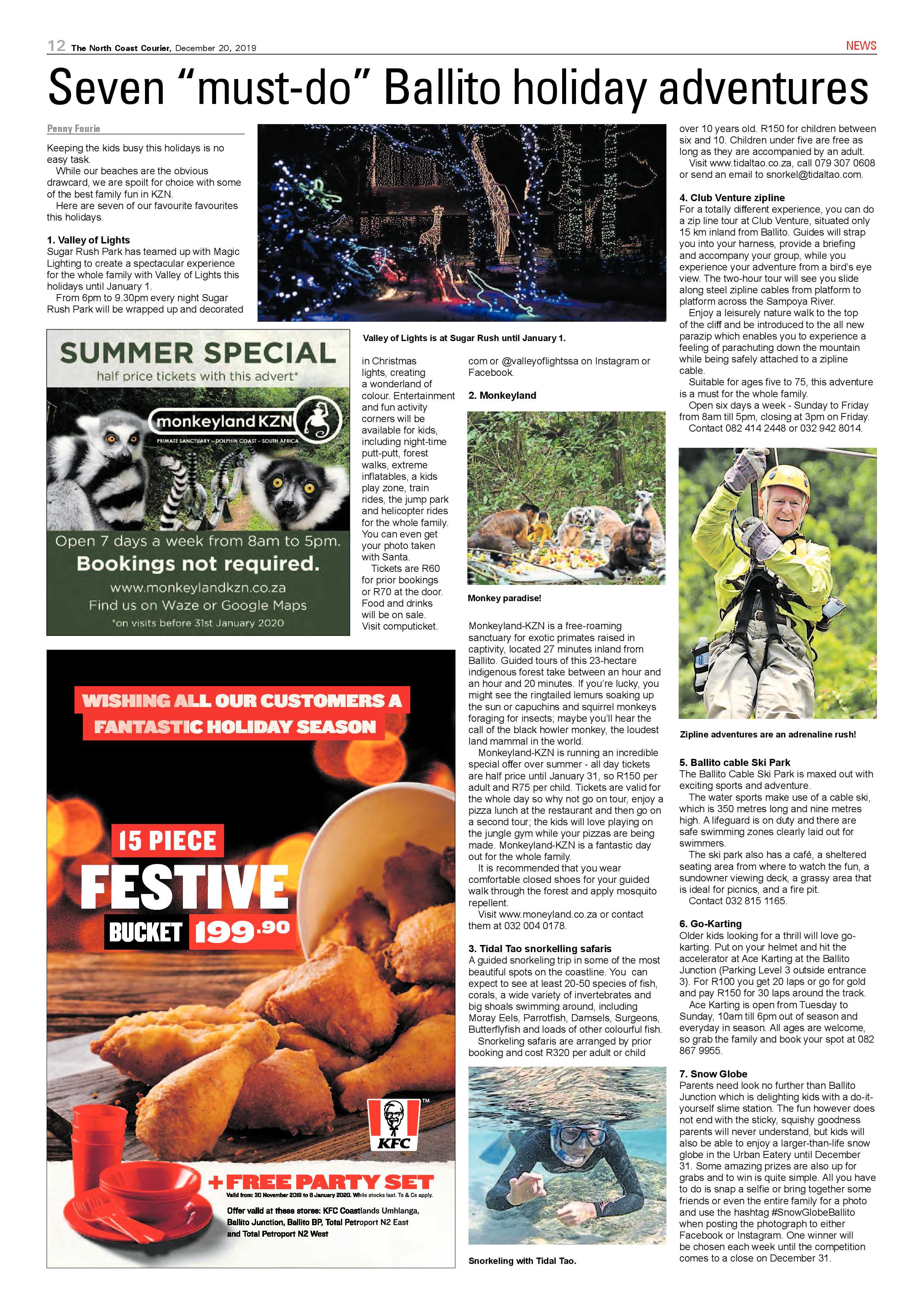 North Coast Courier 20 December 2019 page 12