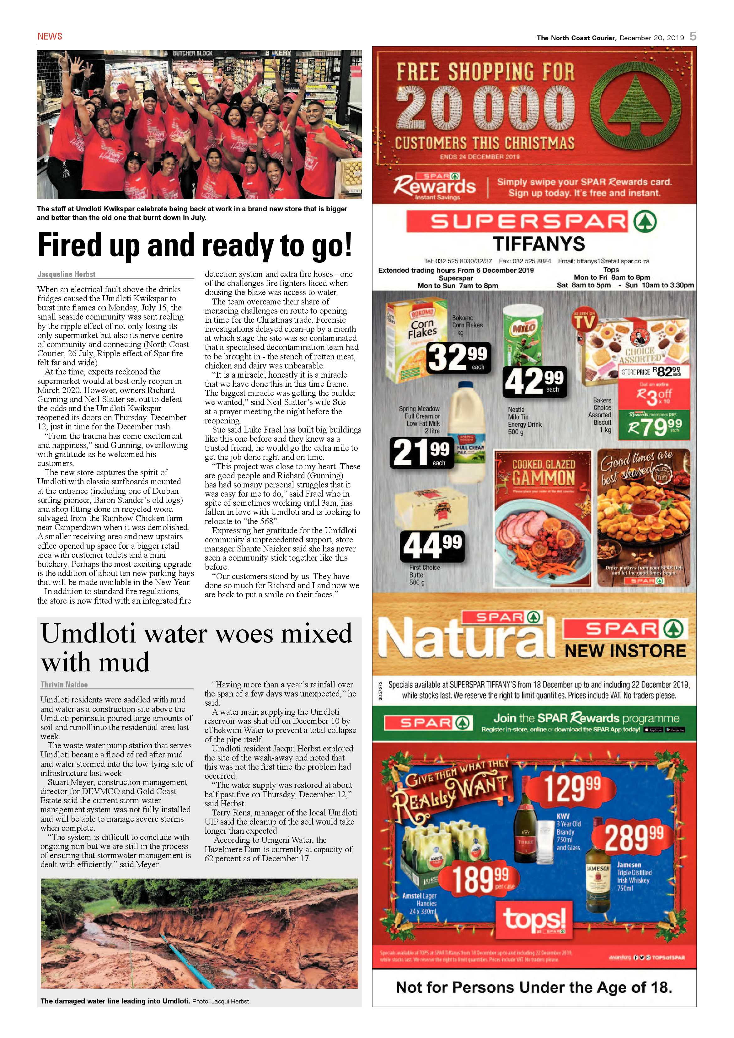 North Coast Courier 20 December 2019 page 5
