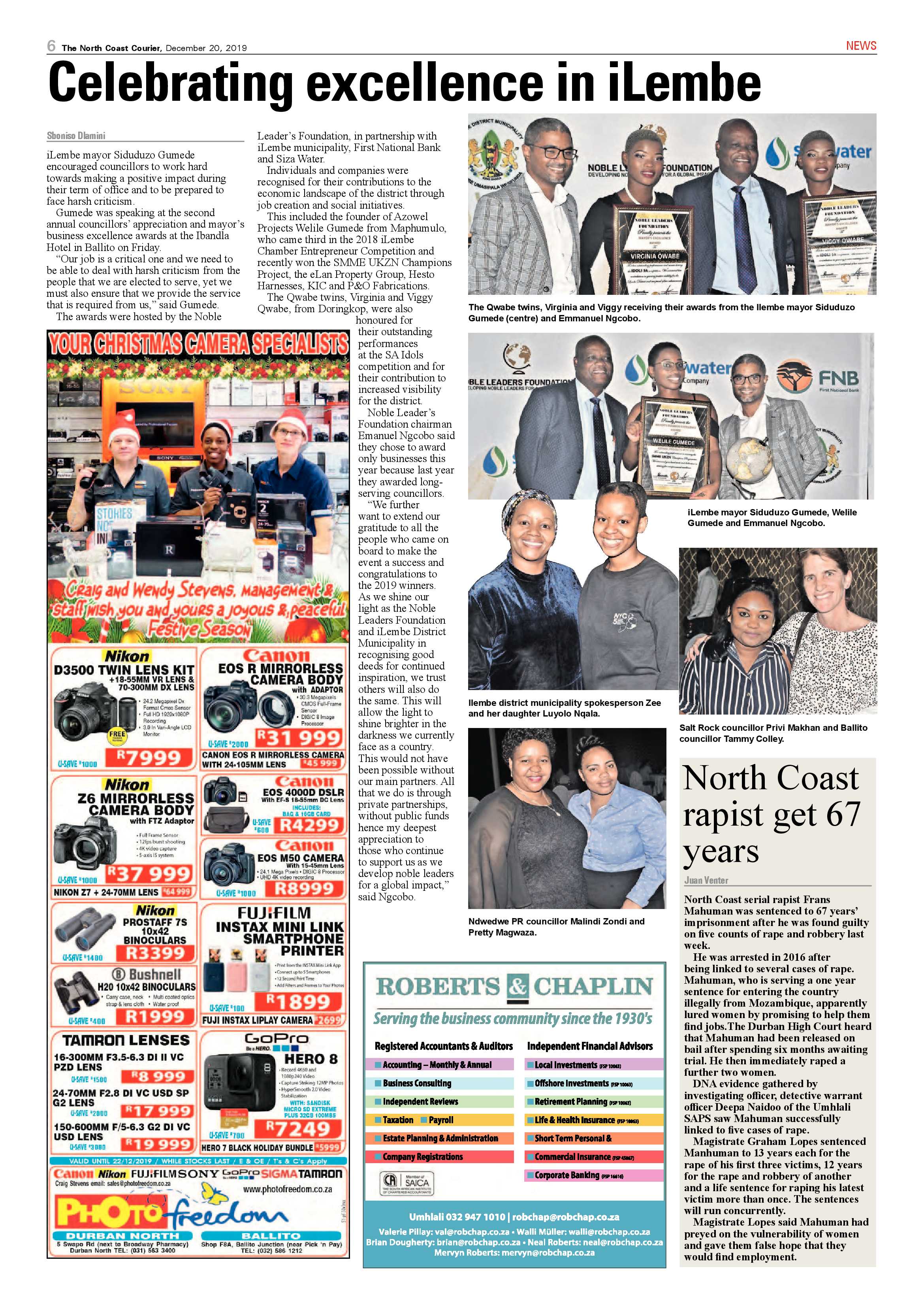 North Coast Courier 20 December 2019 page 6