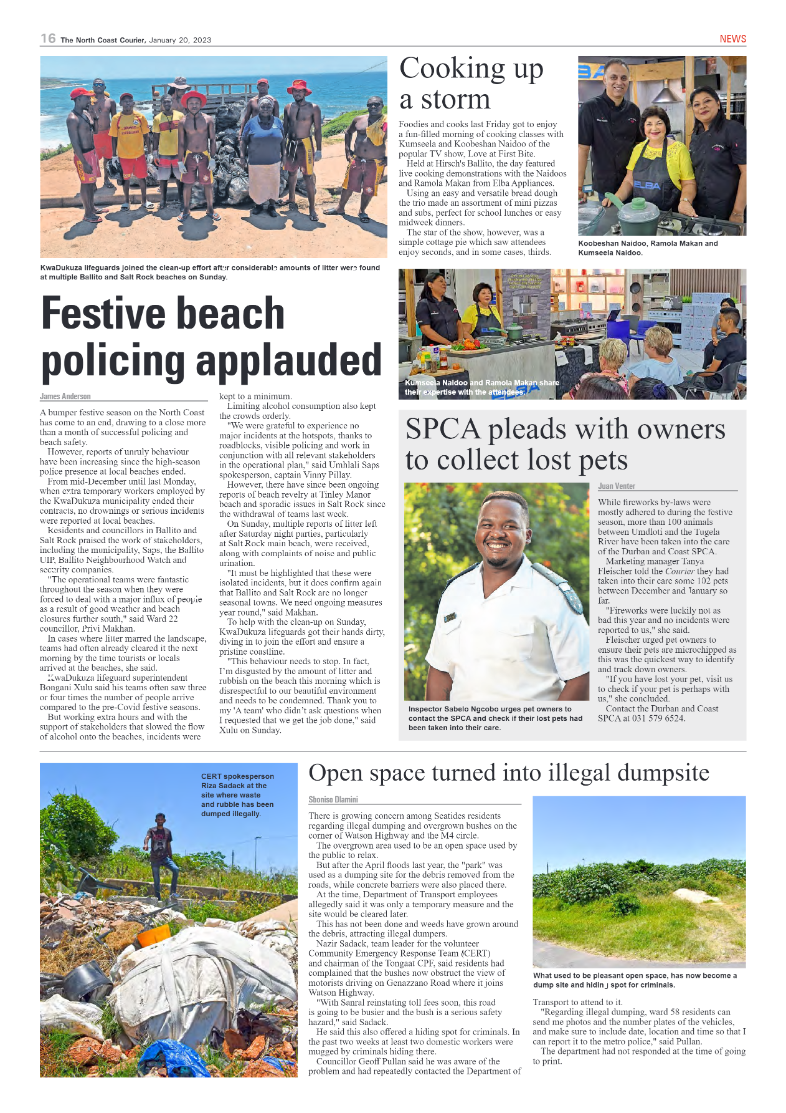 North Coast Courier 20 January 2023 page 17
