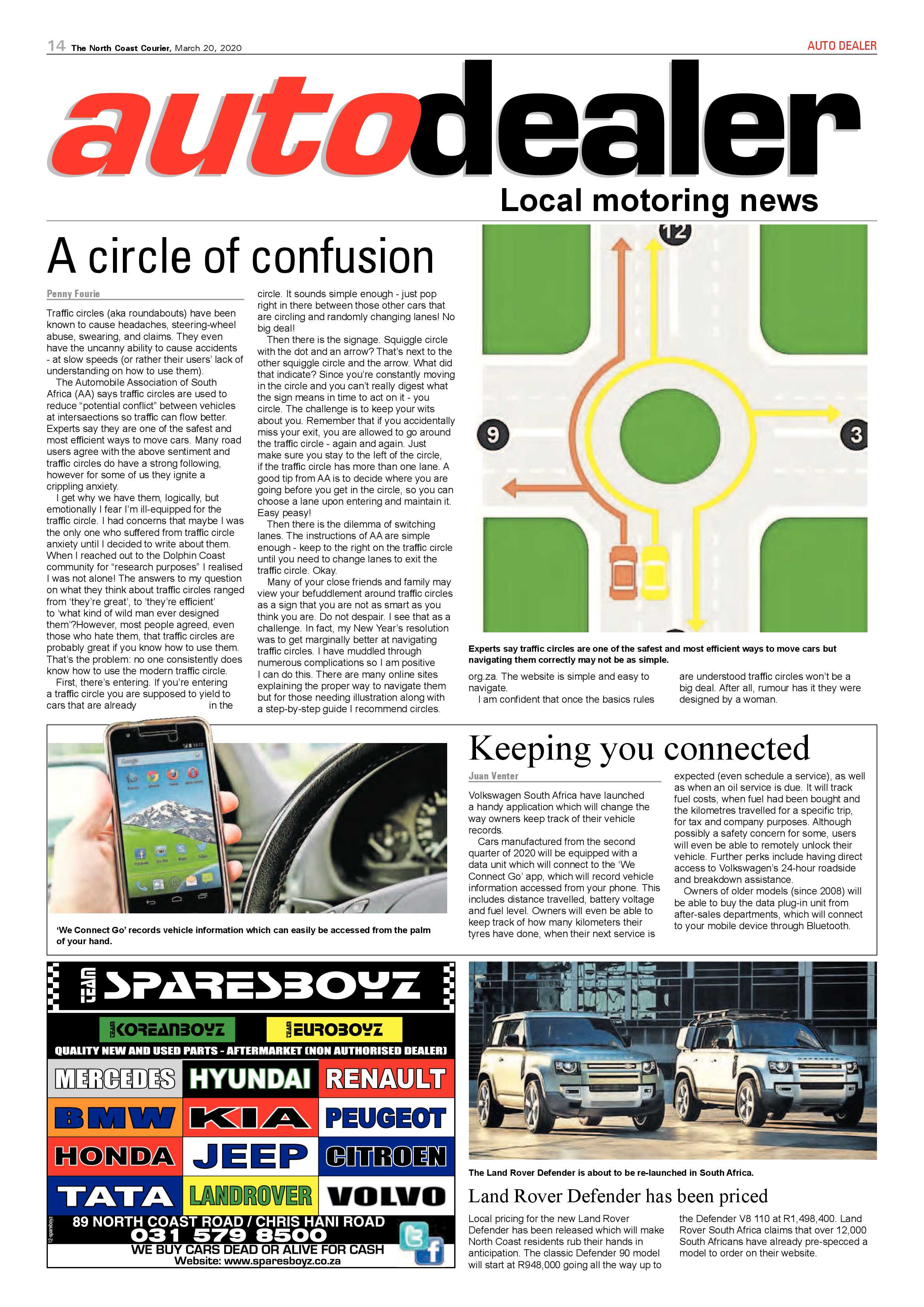 North Coast Courier 20 March 2020 page 14